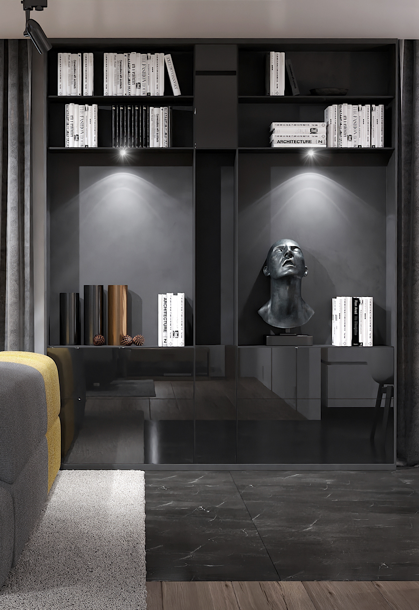 意式极简家居风，演绎 83 平米空间魅力-4