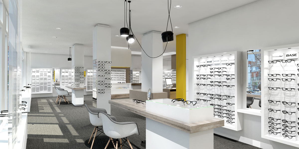汉堡的眼镜光学商店装修-8