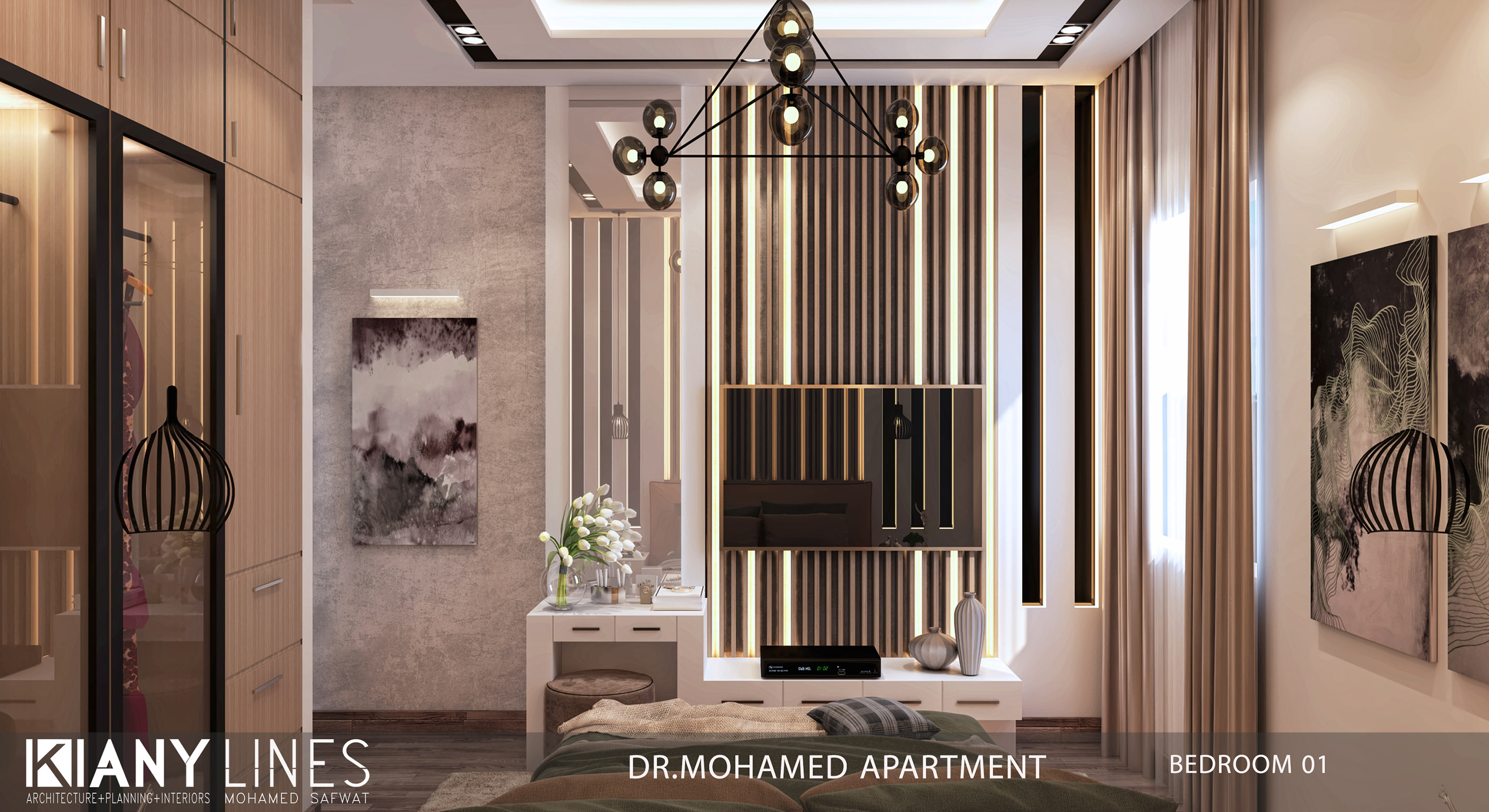 Bedroom Interior Design and Visualization Proposals-1