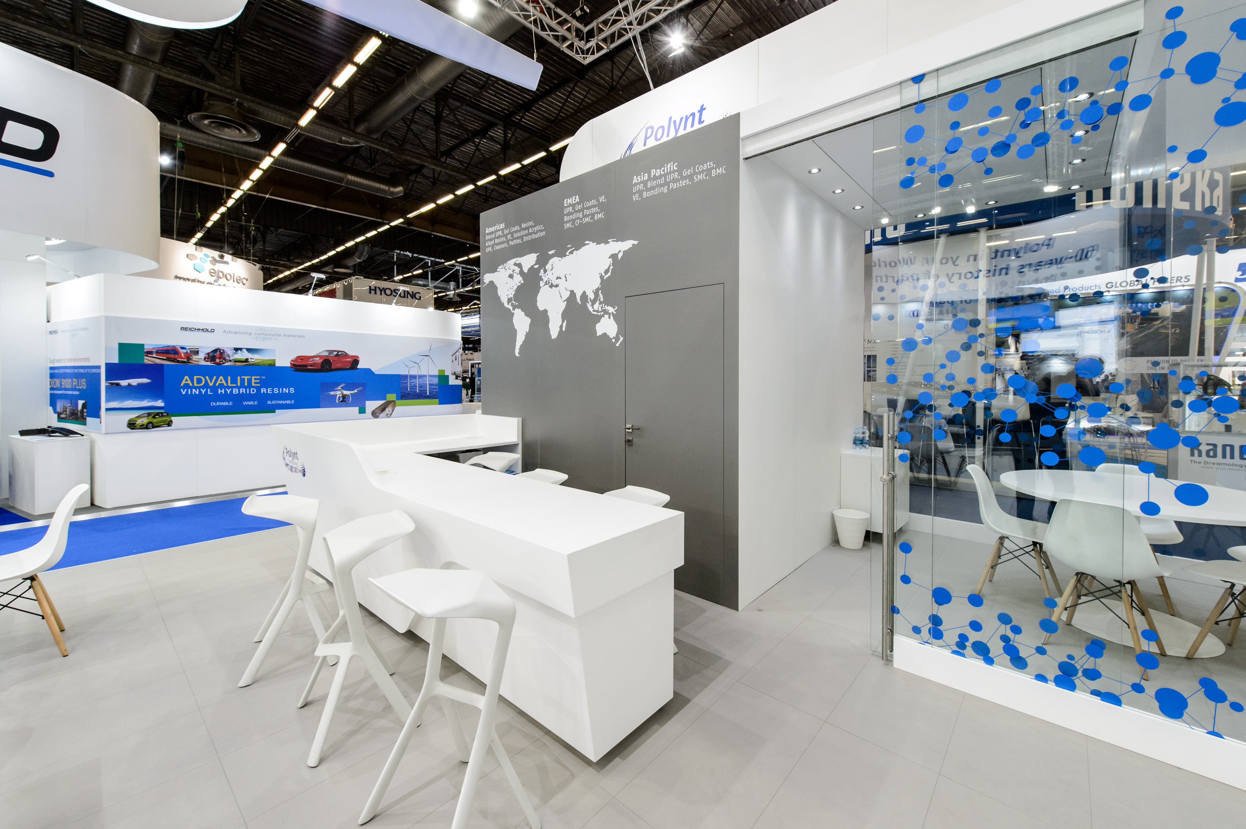 2017 年巴黎国际展览中心 Polynt 展位设计-7