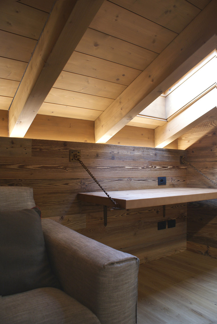 2018 年完成的阿尔卑斯山间别墅设计-4