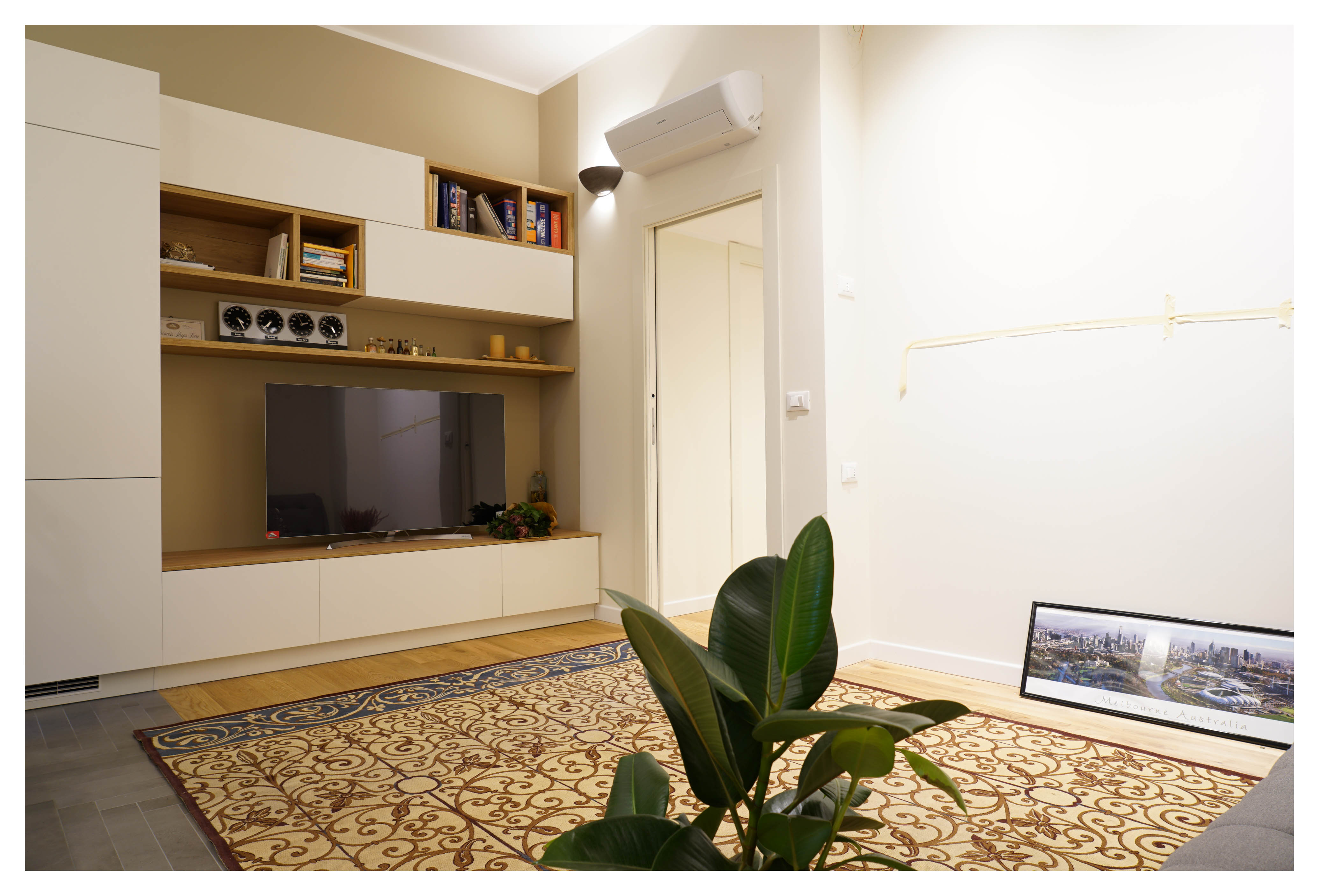 2018 年完成的温馨公寓设计-23