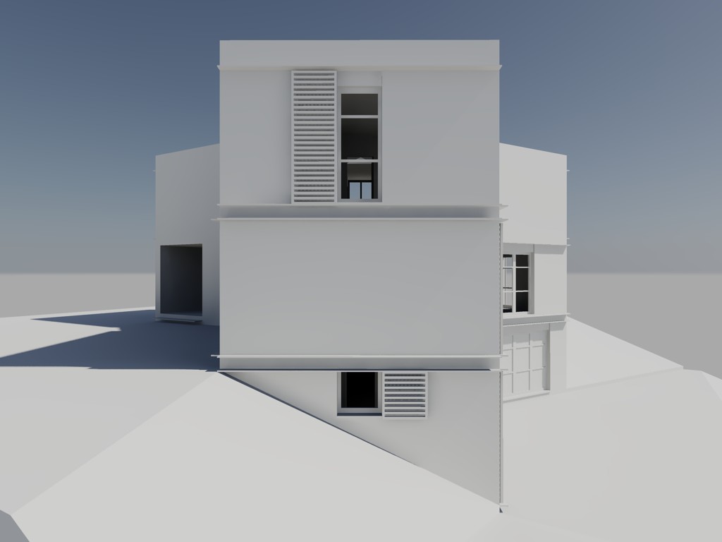 倾斜地块上的现代住宅设计-14