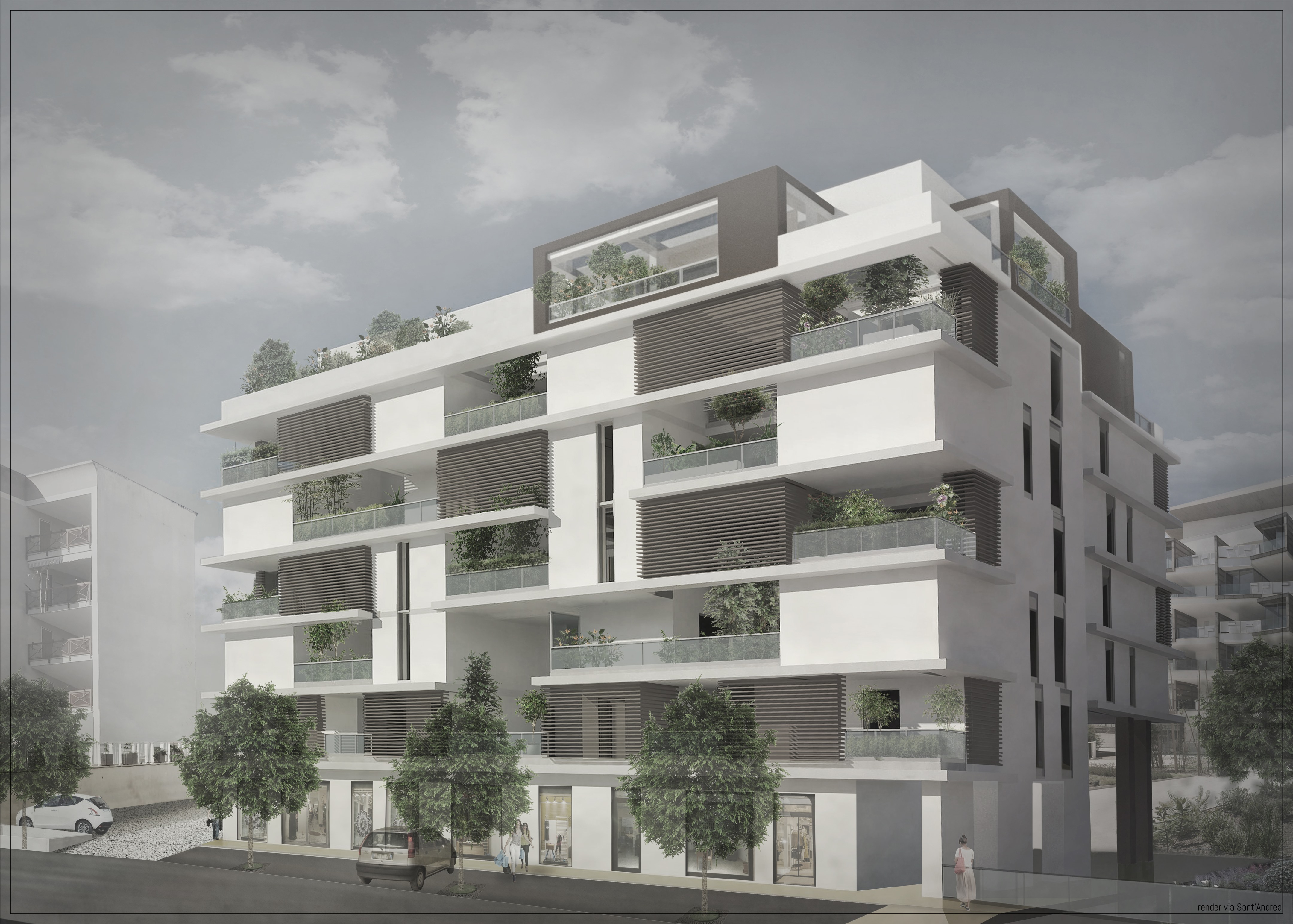 绿色中的城市别墅·环保智能住宅设计-3