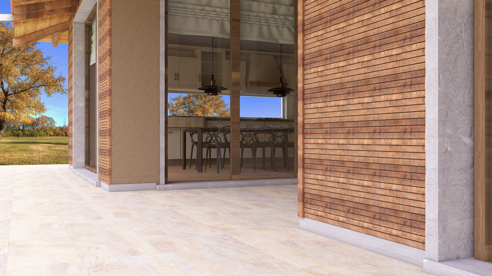 木质预制别墅设计，打造宜居山丘家园-9