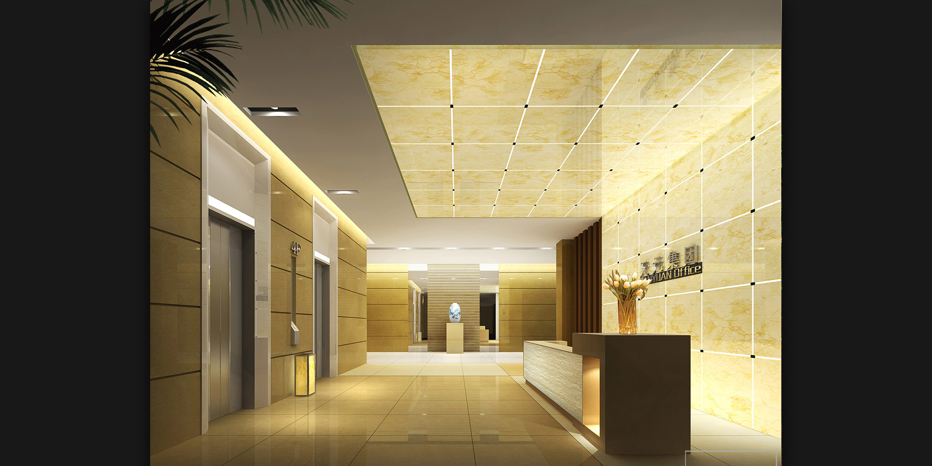 株洲天元区政务中心设计-2