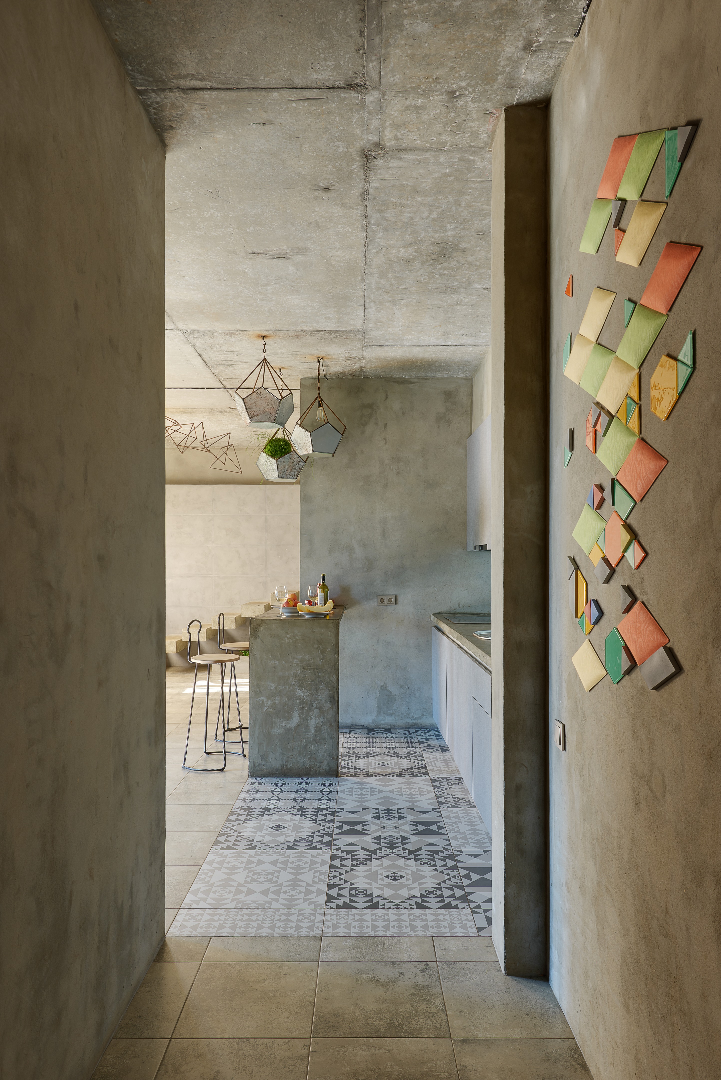 乌克兰"太阳之屋" | 融合波斯文化与现代设计的住宅空间-26