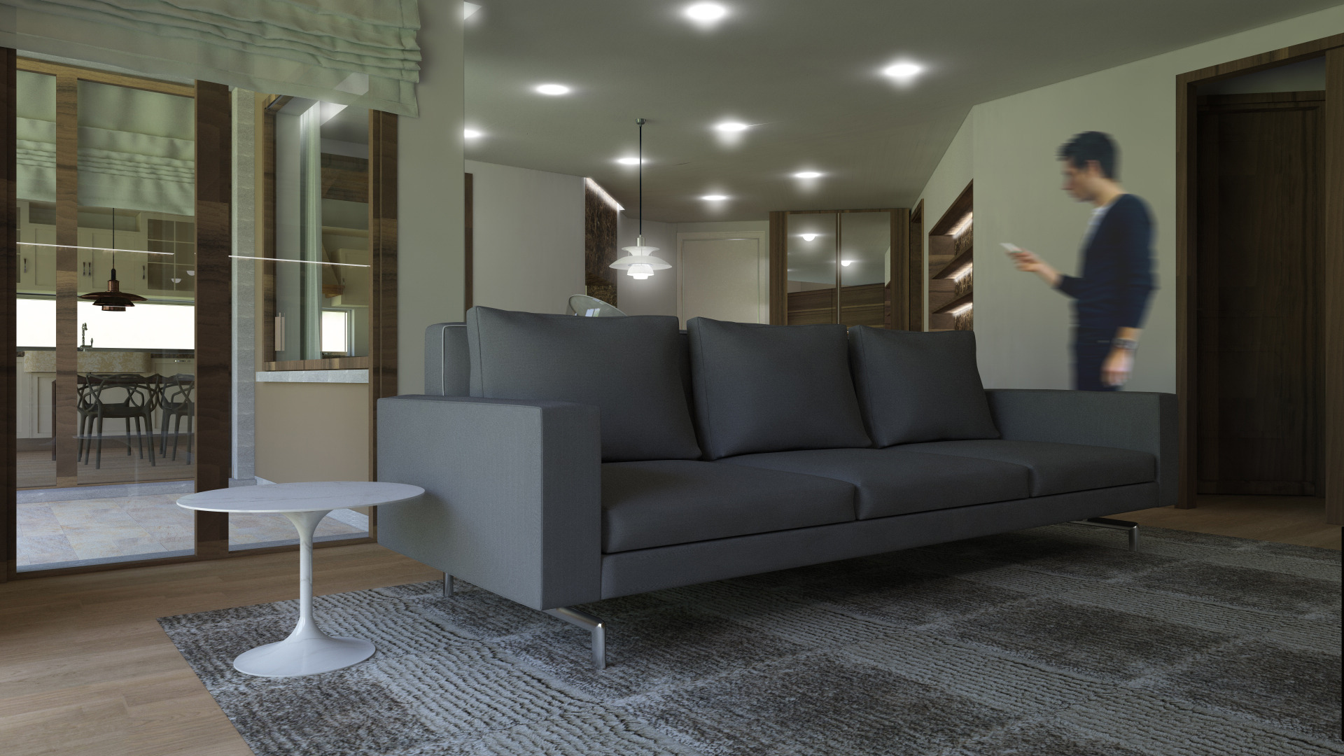 木质预制别墅设计，打造宜居山丘家园-5