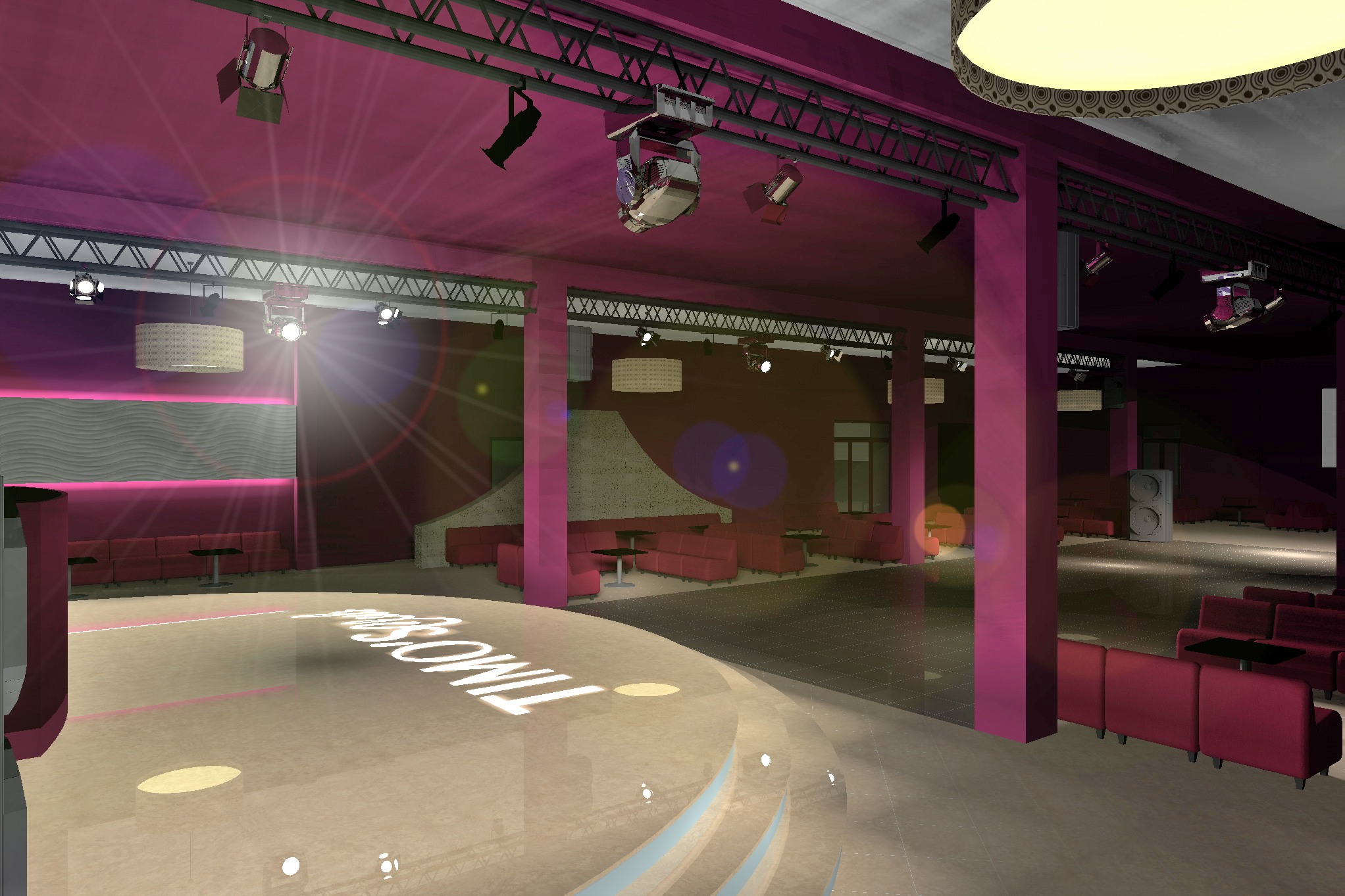 迪斯科舞厅的炫酷空间设计-4