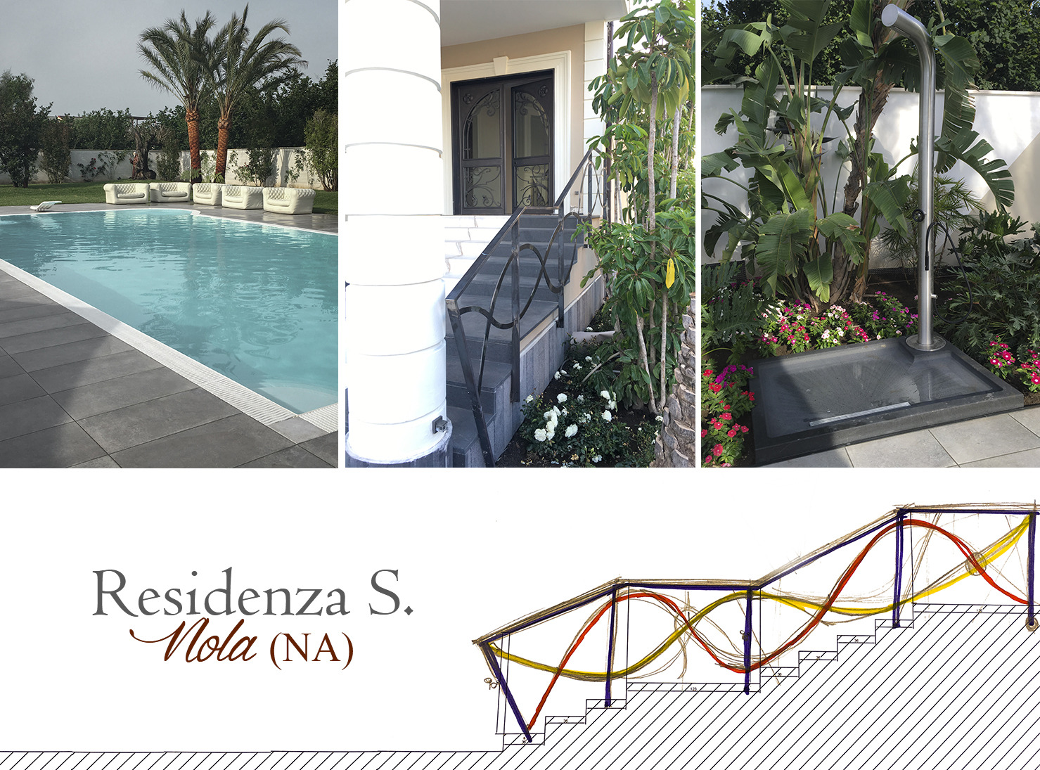 私人住宅花园设计，光影交错打造独特空间-0