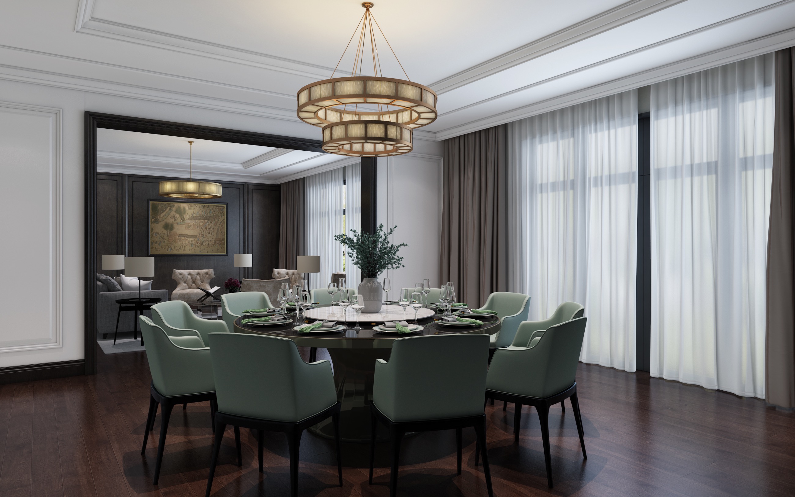 上海周边高端 SPA 别墅群设计-3