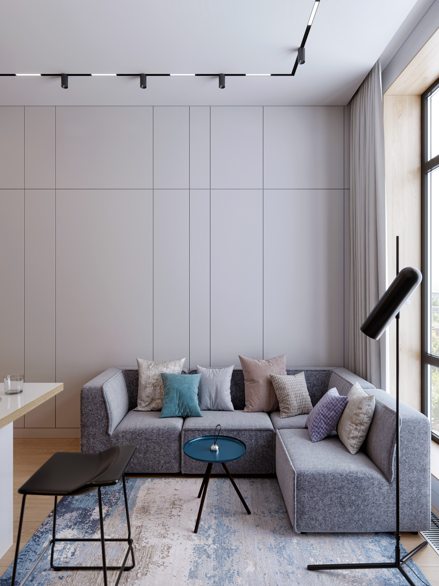 极简艺术公寓设计-9