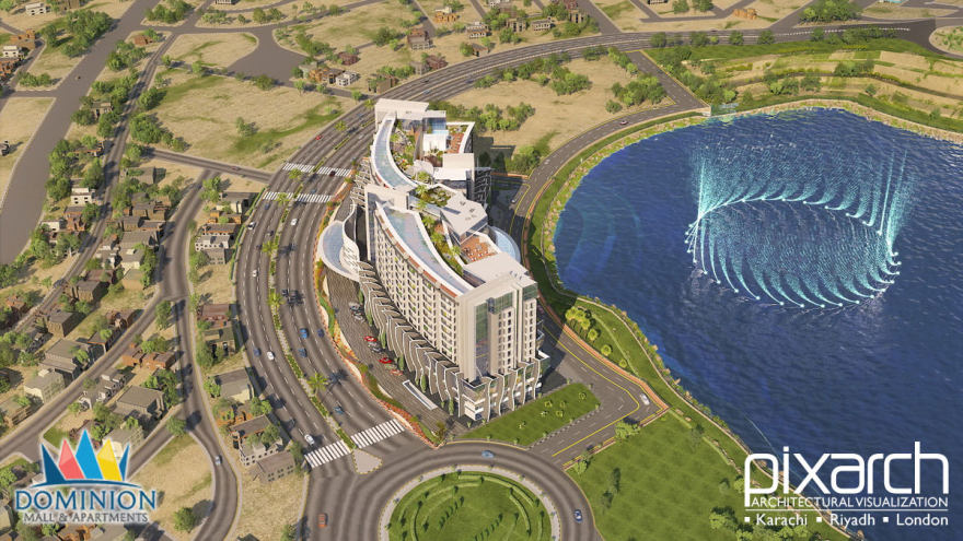 多米尼克购物中心和公寓-6