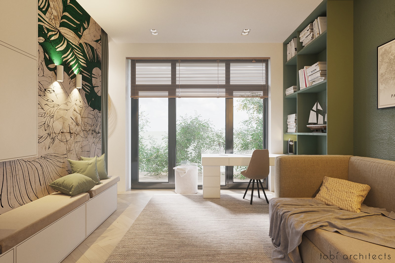 现代家园温馨空间设计-35