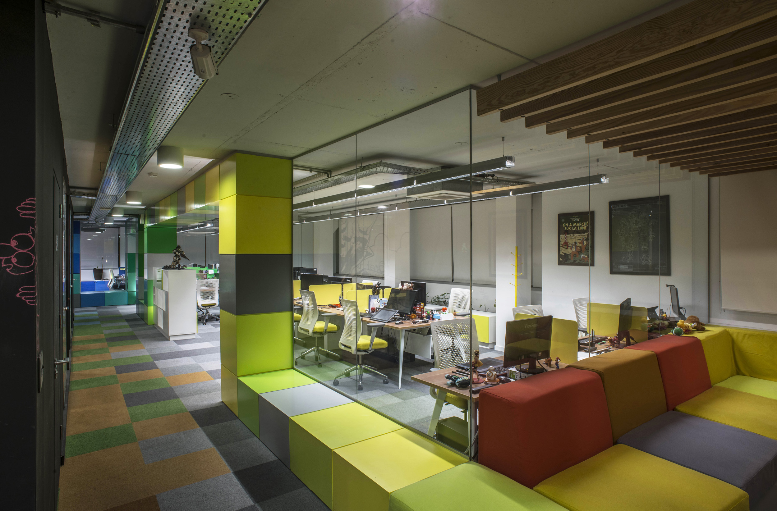 铁皮游戏总部办公空间设计-30