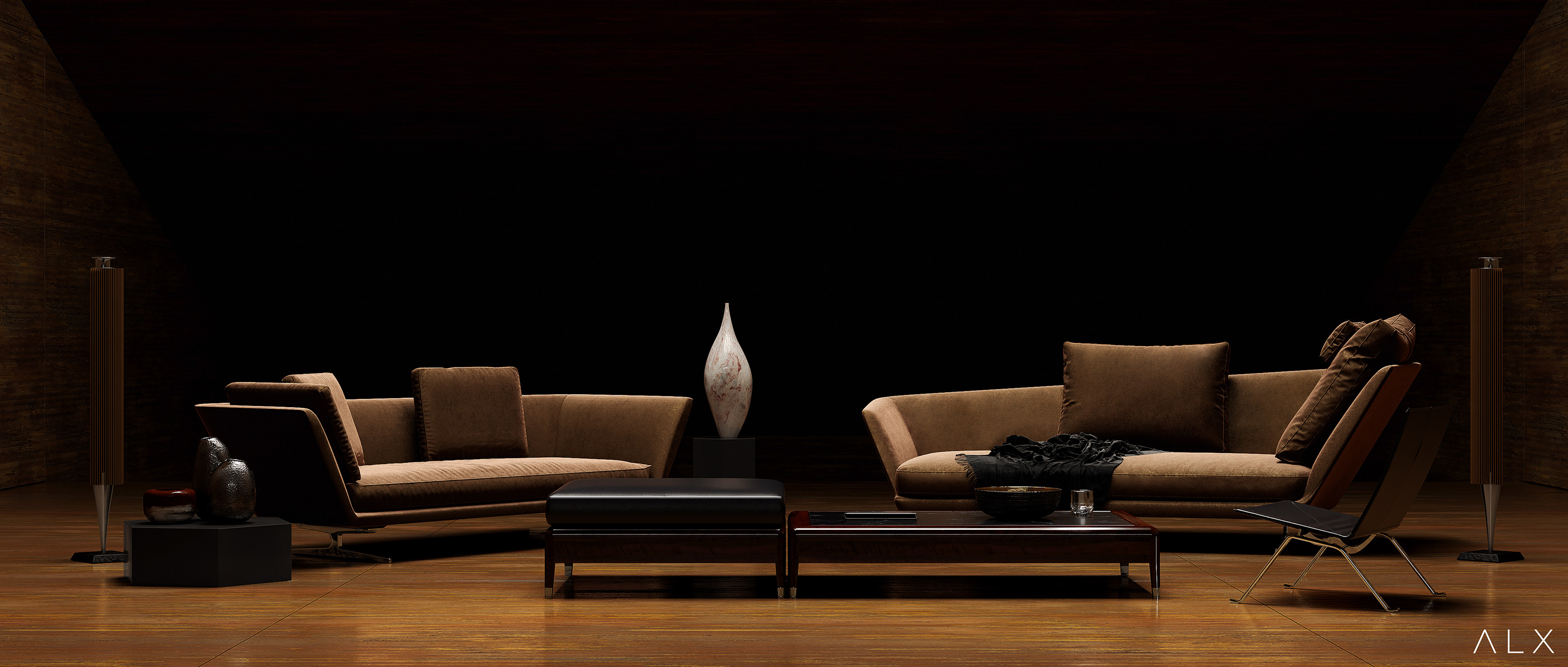 现代简约风家居设计案例-25