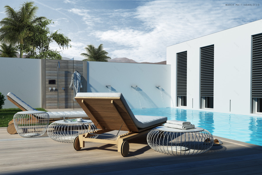 现代与传统交融的西班牙度假别墅设计-3