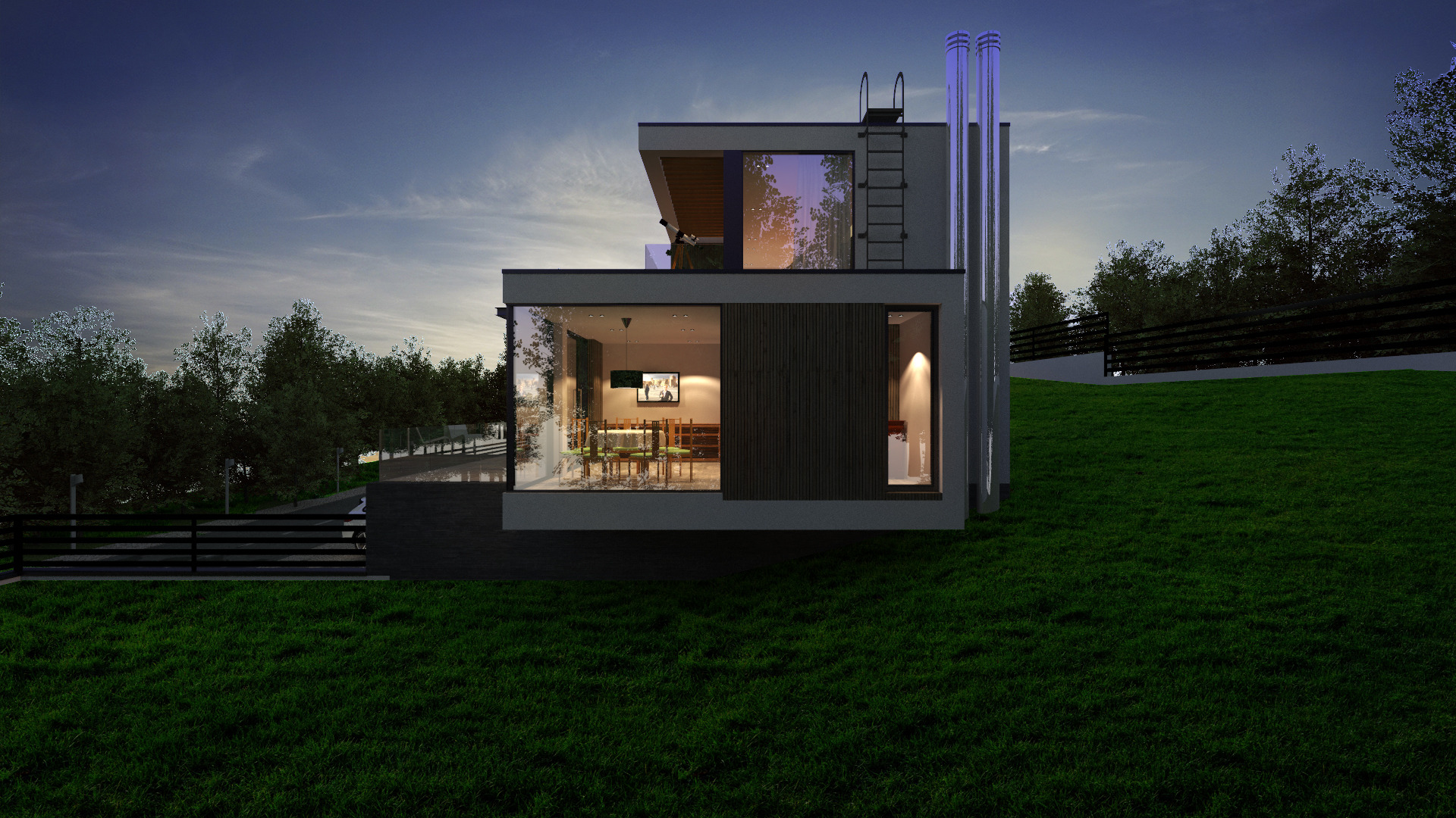 阿尔巴之家独栋别墅设计-4