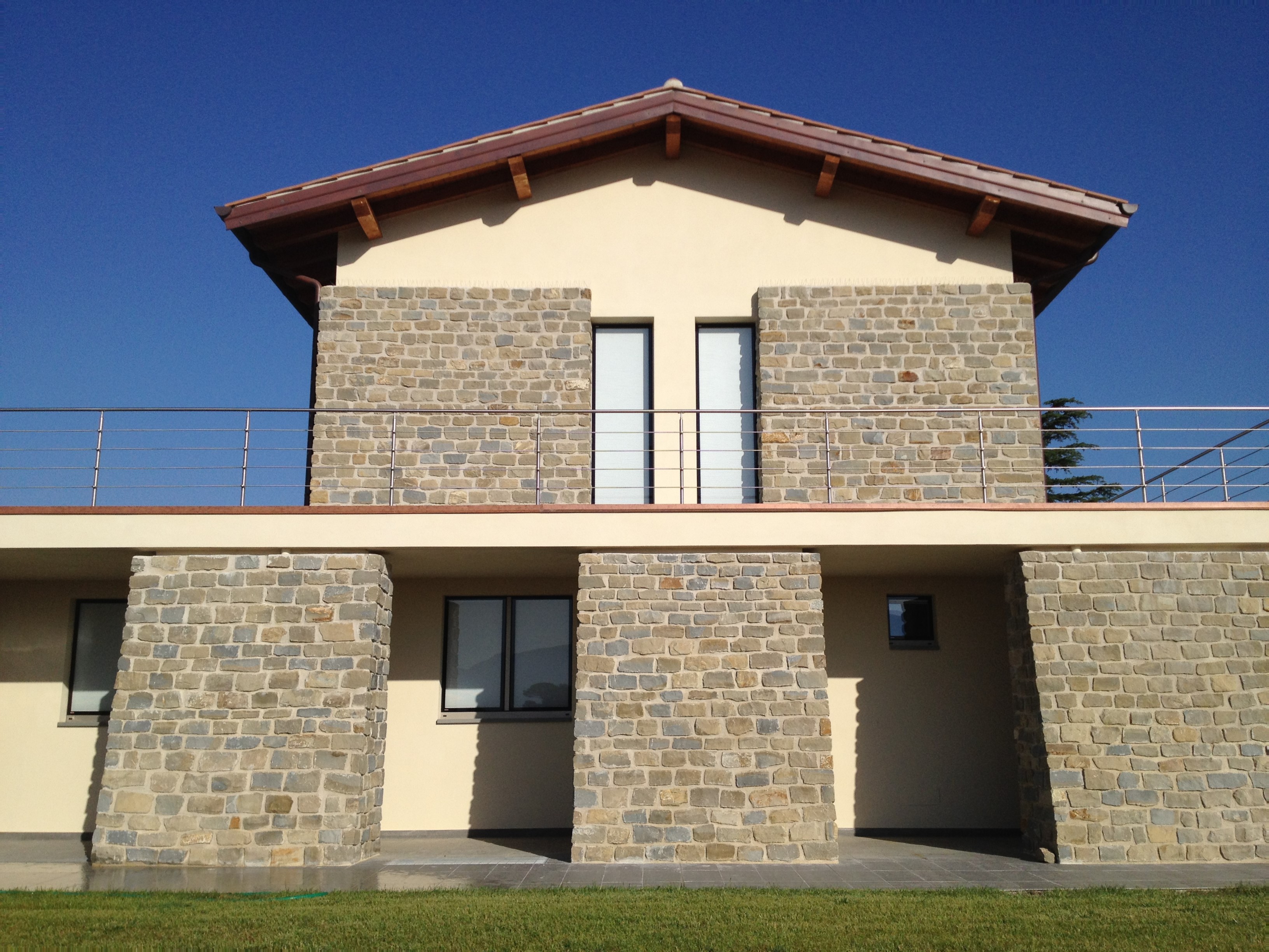 乡村风格别墅，室内外一体化设计-35