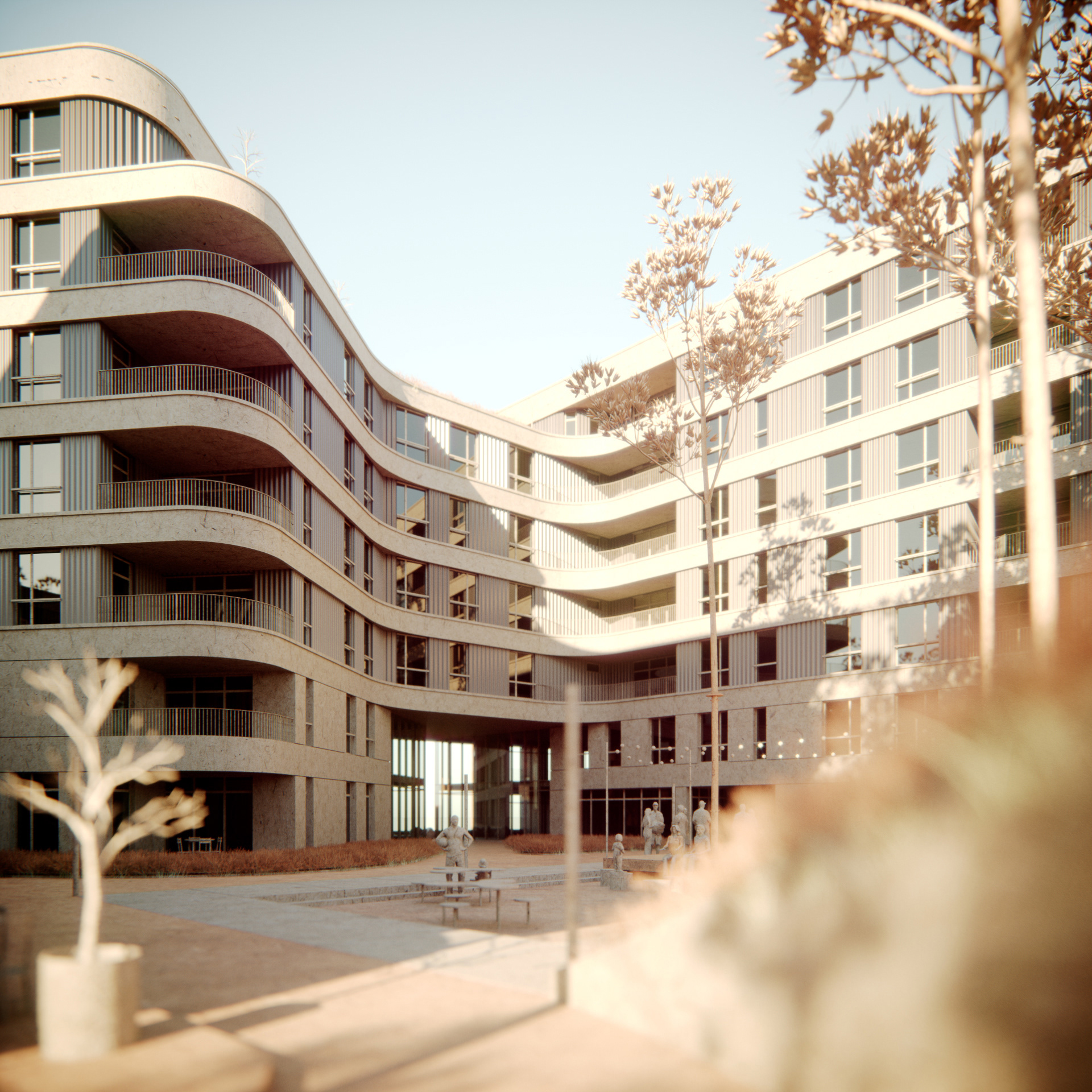 Residential complex. Proposal for competition in Lviv-11