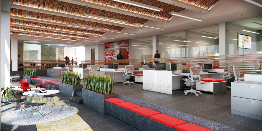 墨西哥 Berrymex 办公空间 | MAC Arquitectos 打造现代办公设计典范-15