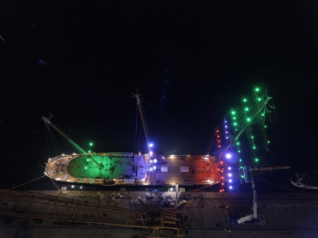 《风之夫人》1962 年波兰三桅帆船室内设计-11