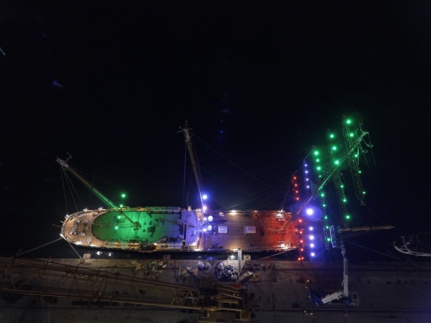 《风之夫人》1962 年波兰三桅帆船室内设计-11