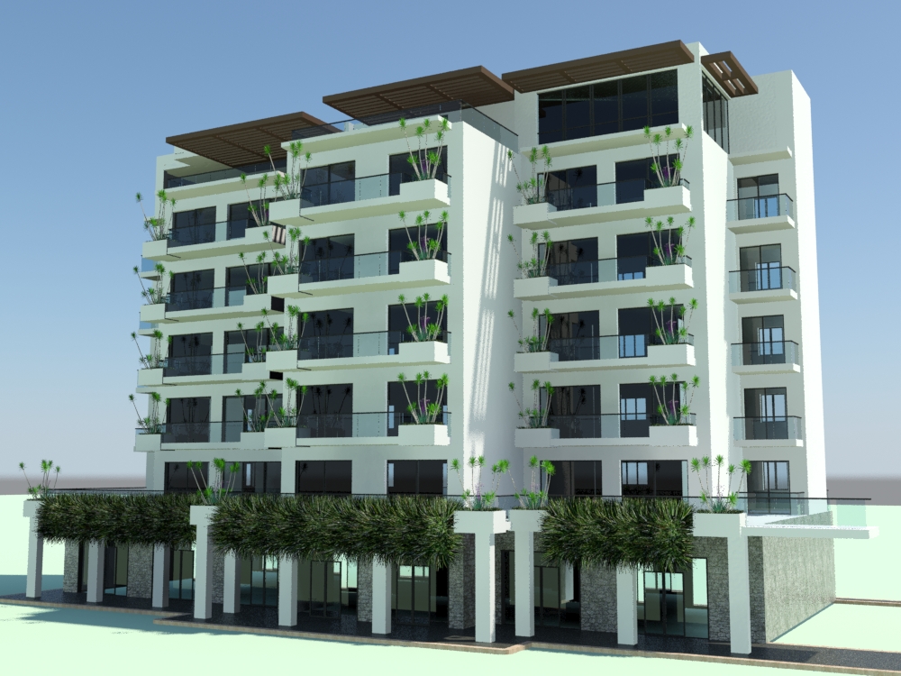 2020 年混合使用建筑的室内设计亮点-1