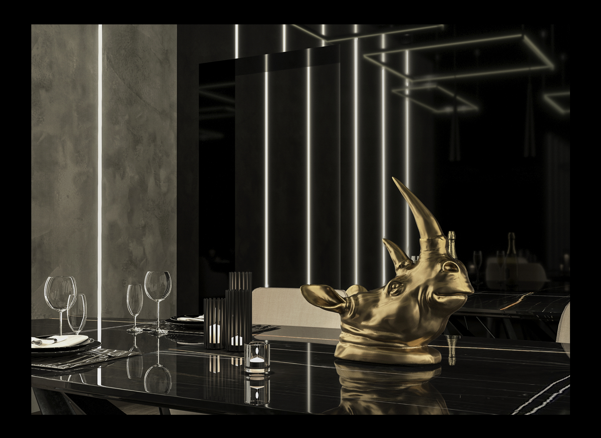 VIP Zone of the seafood restaurant.-3