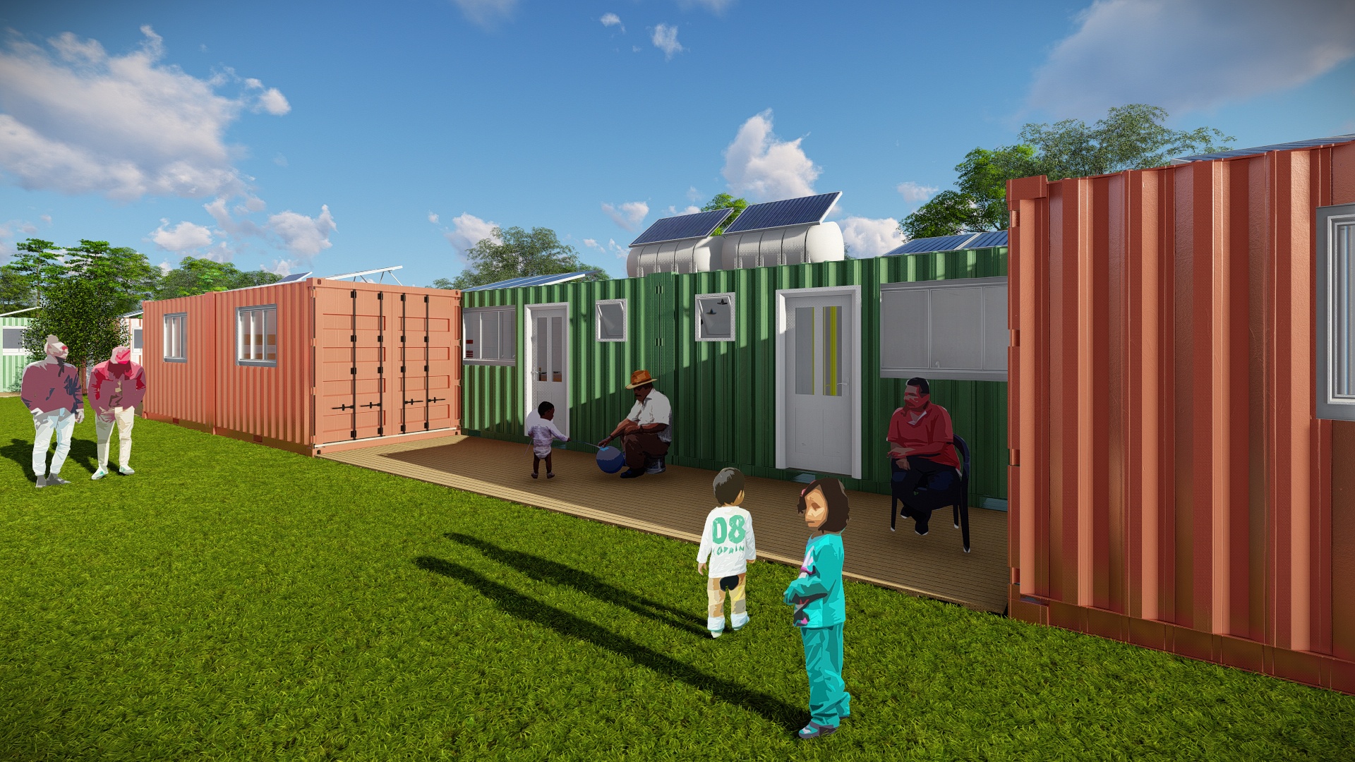 重塑临时难民住房-3