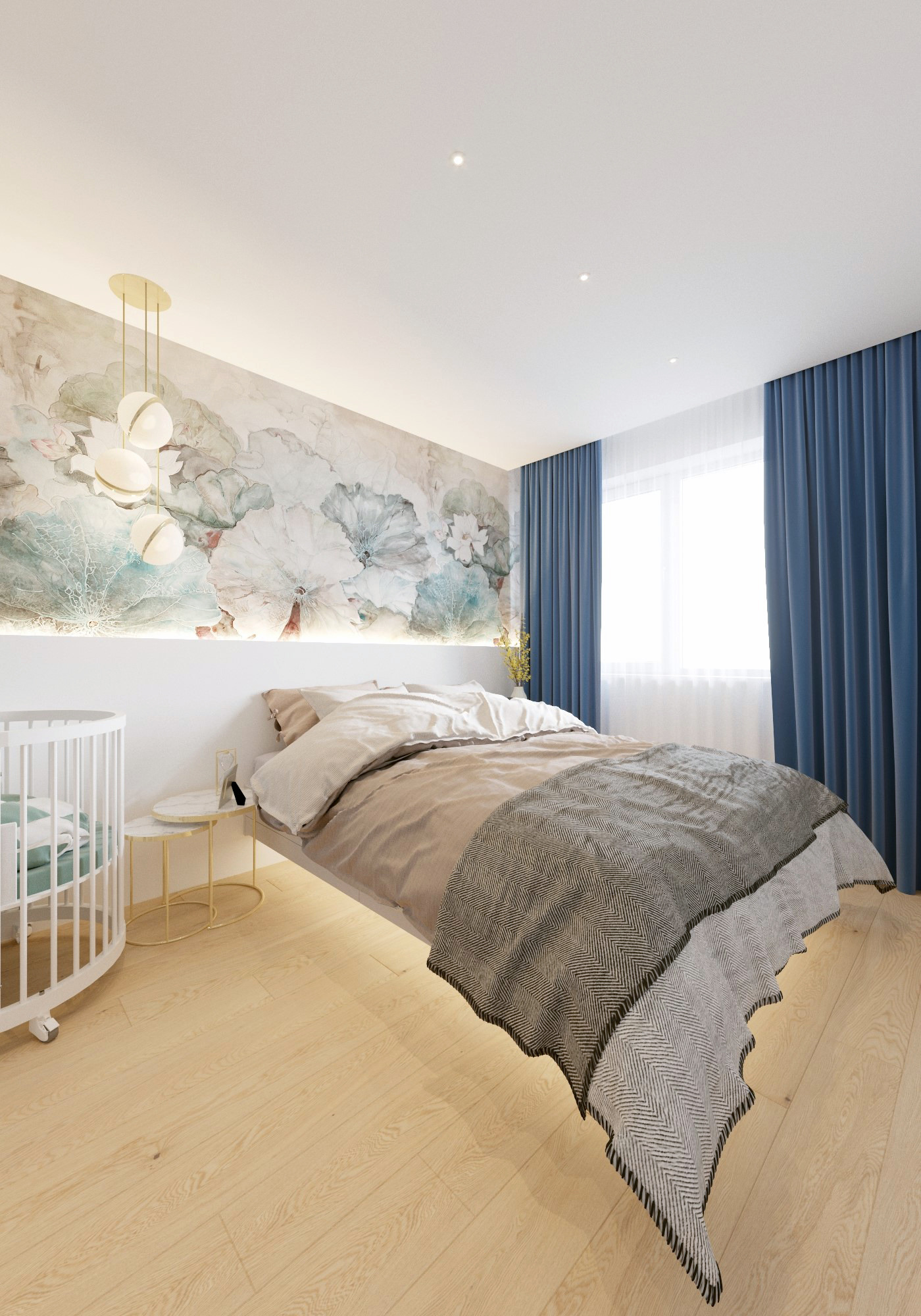 2018 年完成的"Prityazhenie"公寓室内设计-12