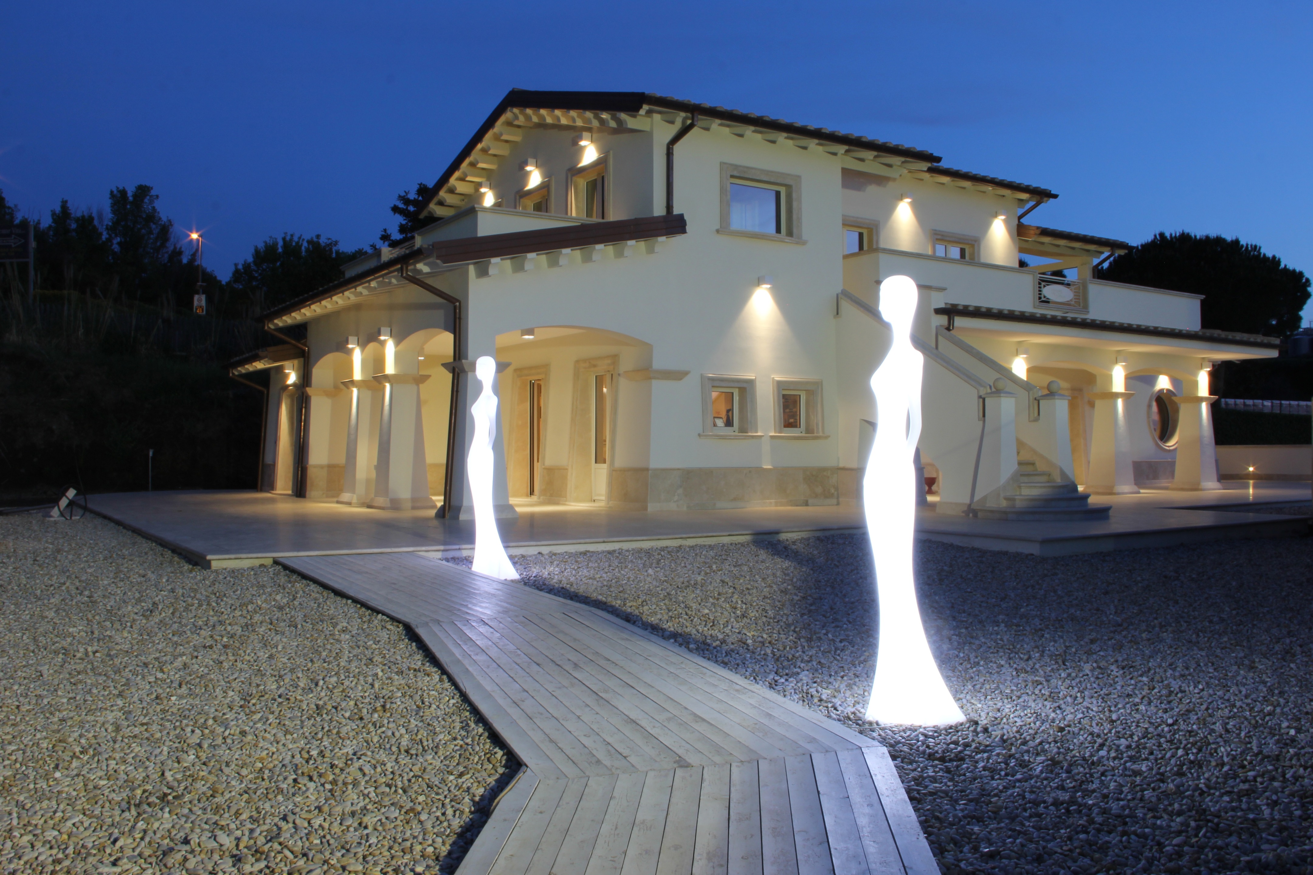 罗马郊外葡萄酒庄园的优雅室内设计-38