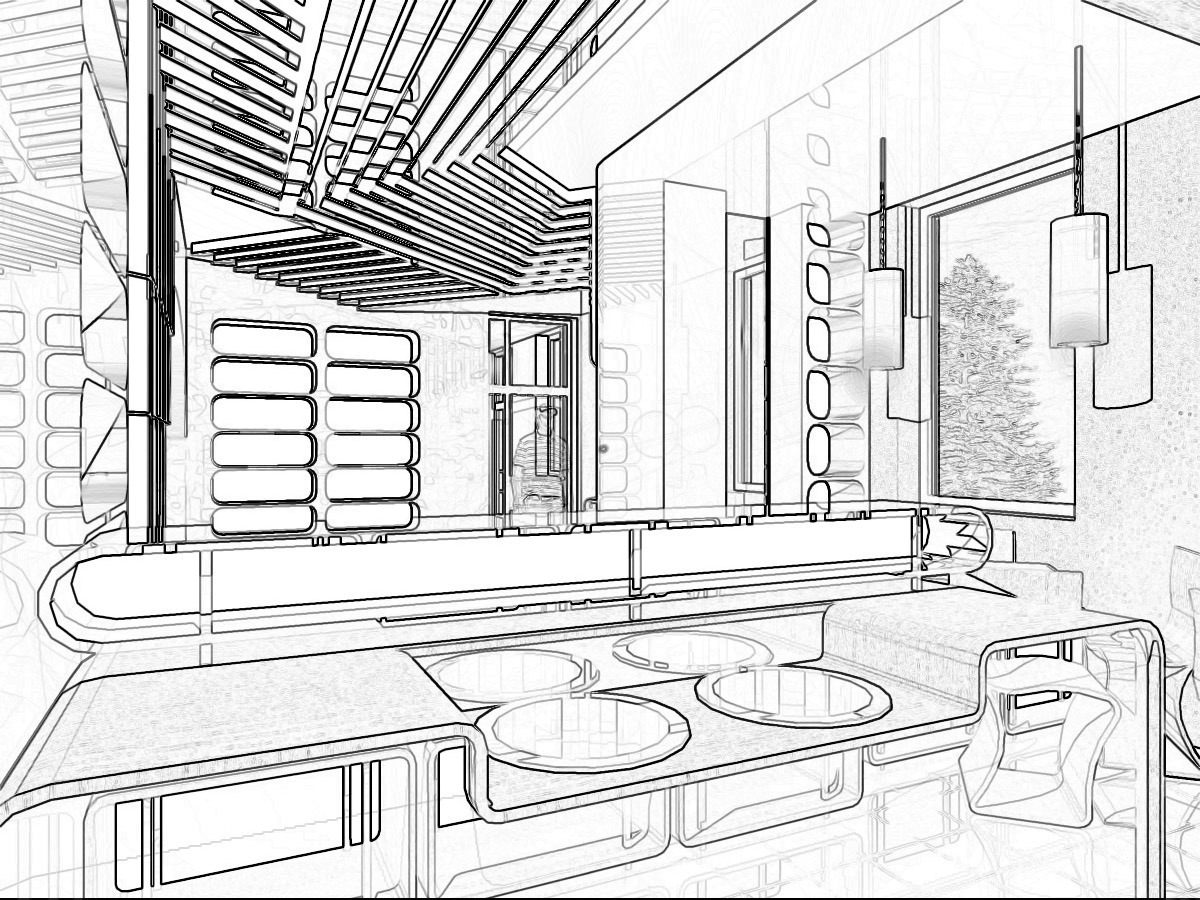 米斯克斯美食店室内设计-5