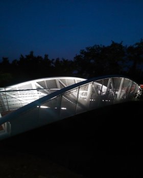 E·po 2015 意大利钢构桥 · 水岸夜色中的璀璨星光