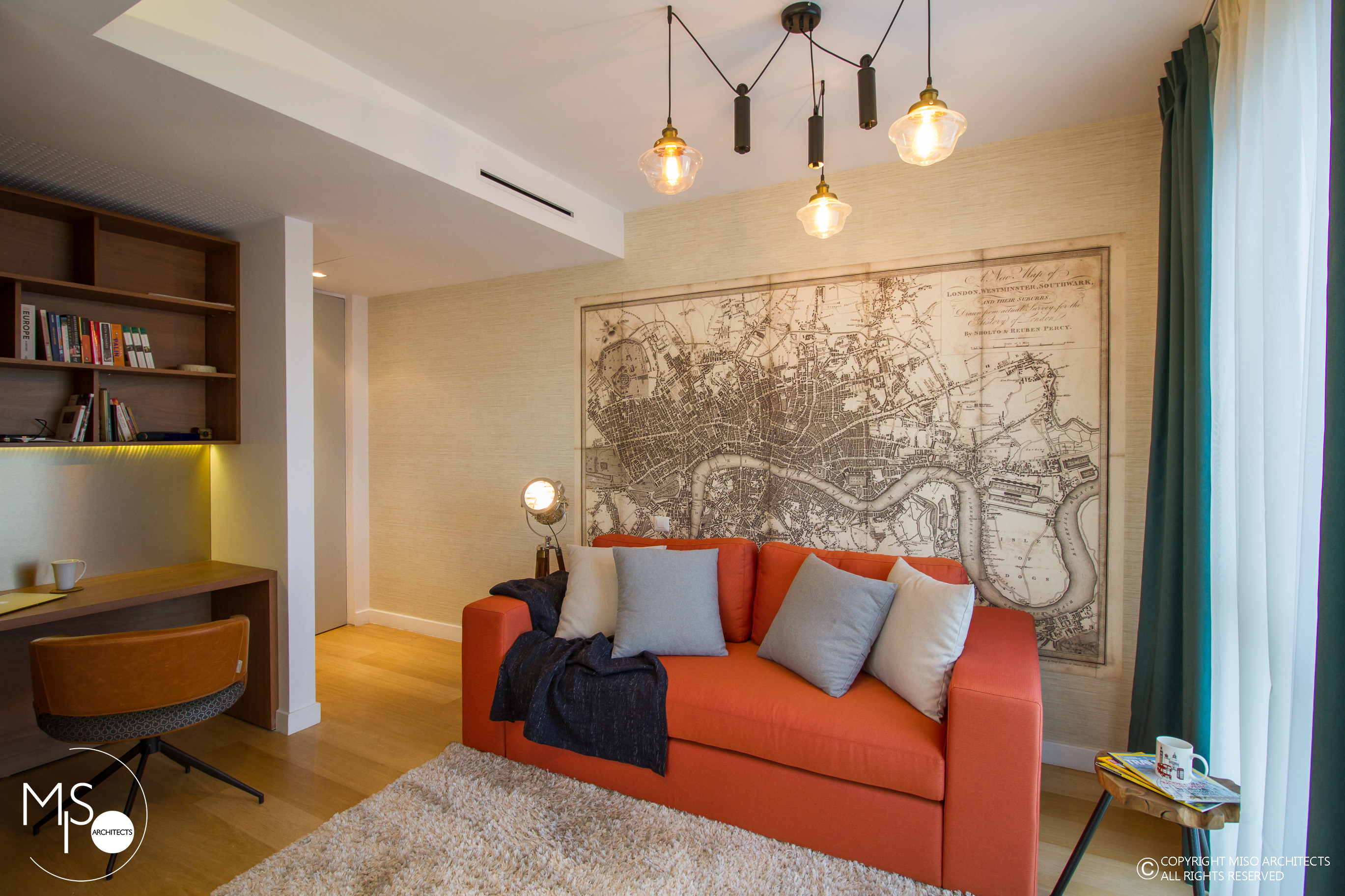 2017 年完成的殖民公寓室内设计-5