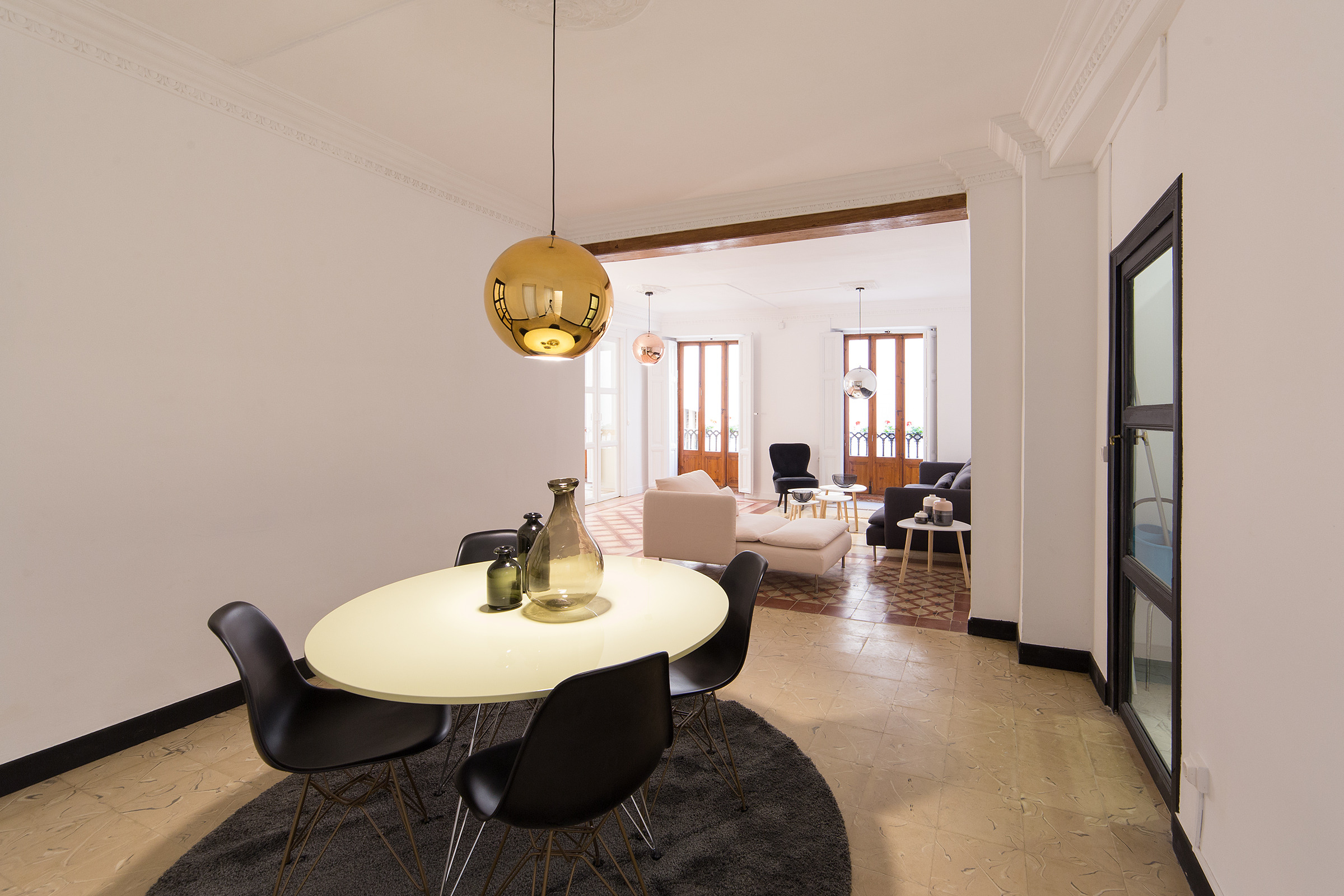 2017 年瓦伦西亚历史中心公寓室内设计-3