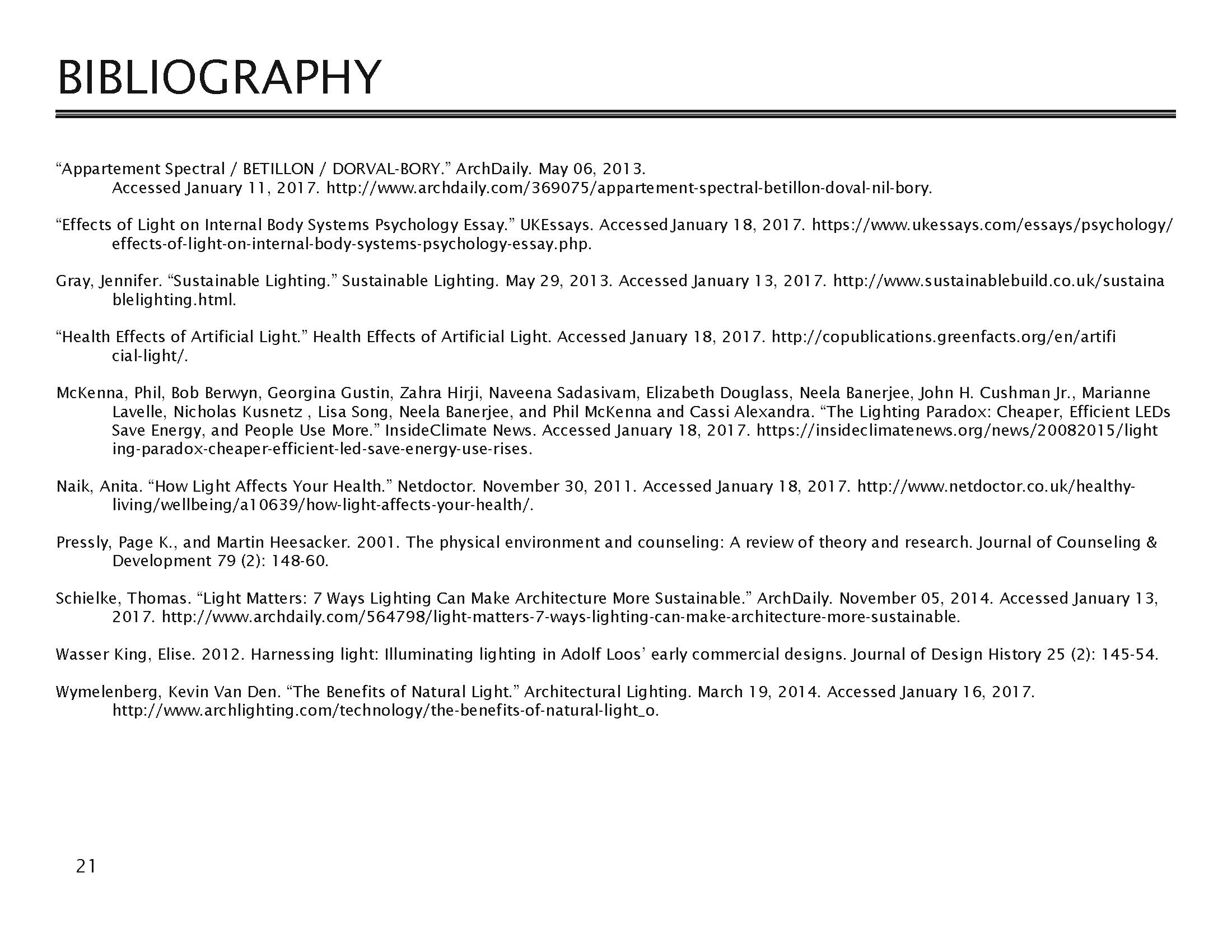 Artificial Lighting Research Book_SP17-21