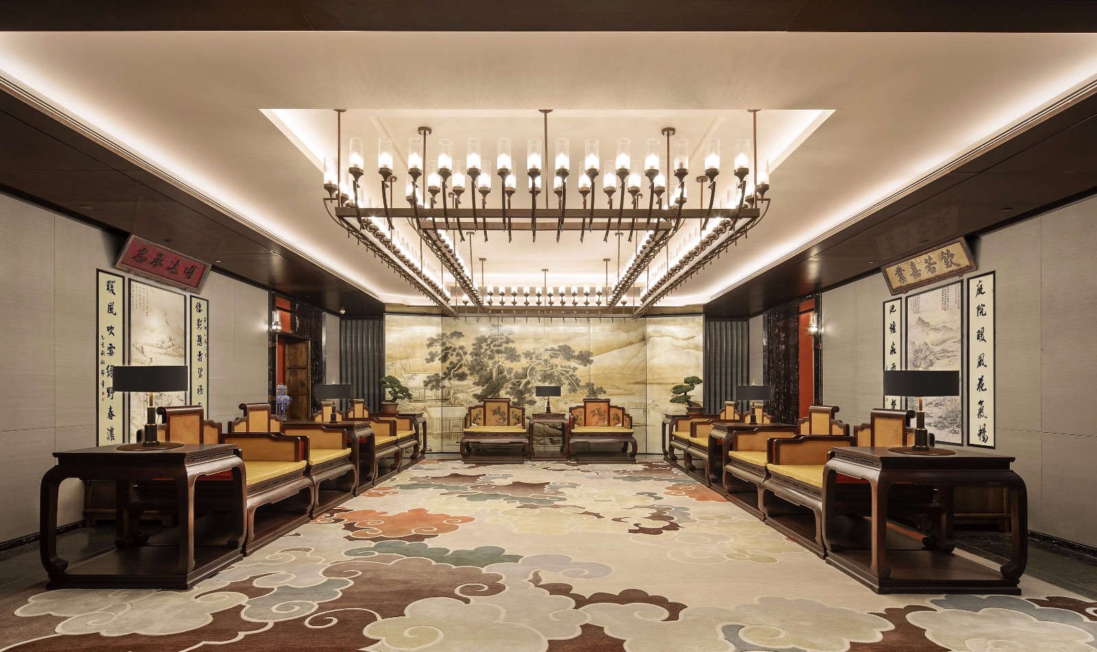 新中式办公空间-14