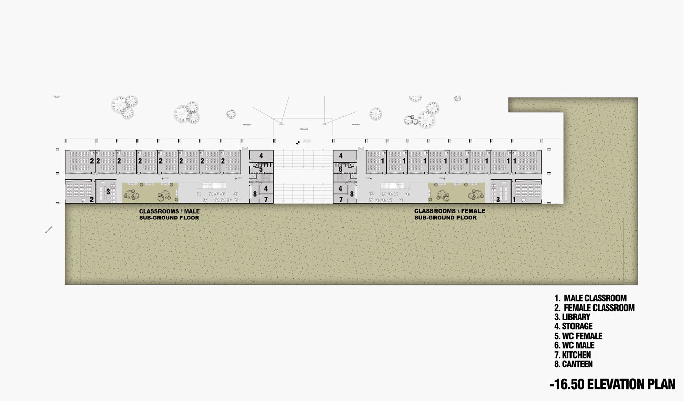 阿富汗伊斯兰研究中心临时建筑-10