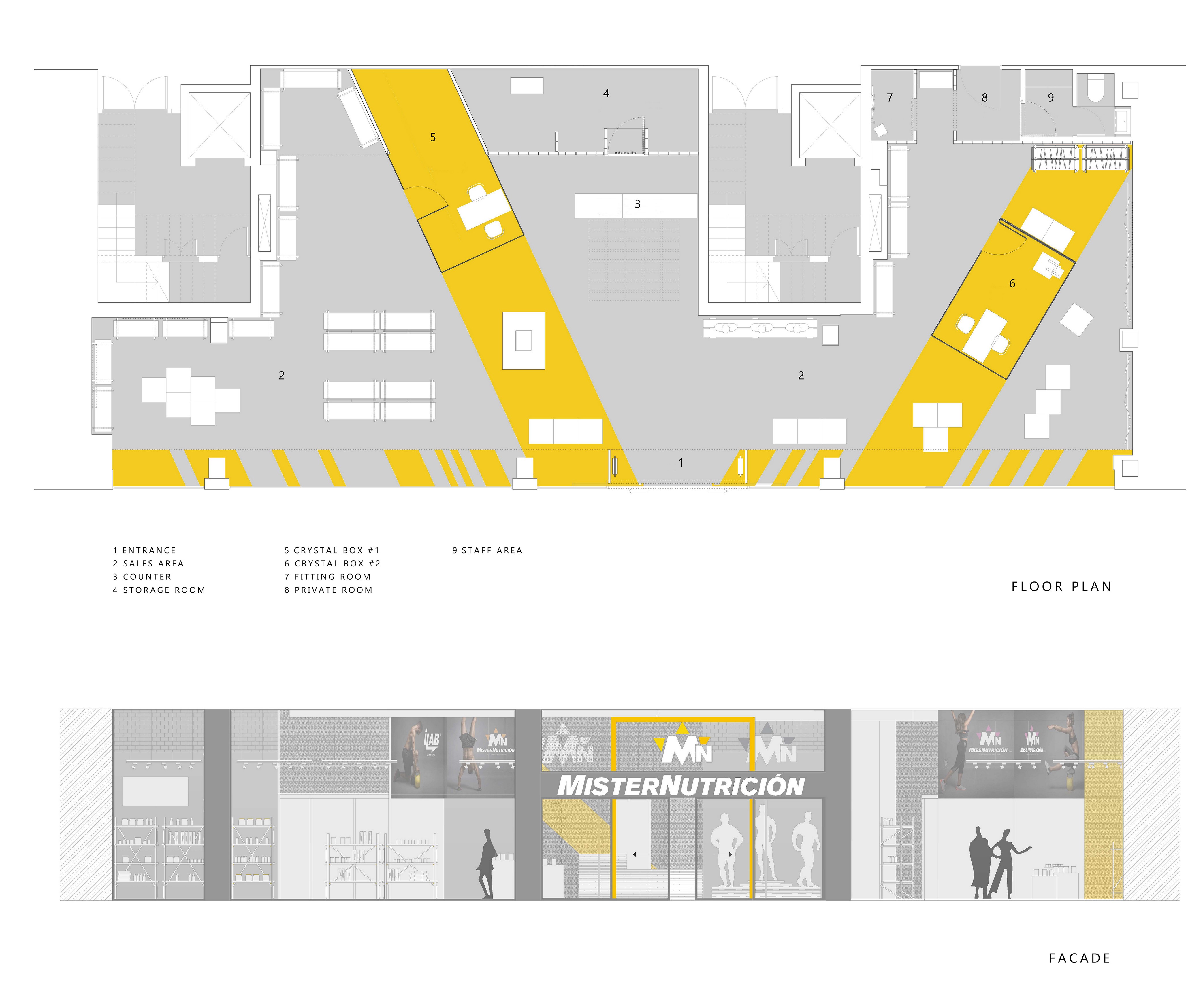 工业风 MISTERNUTRICIÓN 旗舰店,简约设计诠释 Santiago de Compostela-3