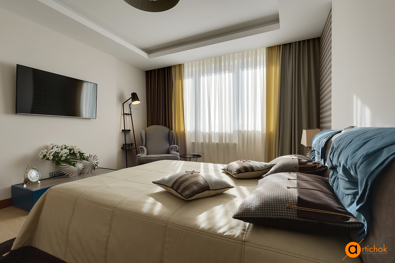 城市中的普罗旺斯·四口之家的温馨空间-15