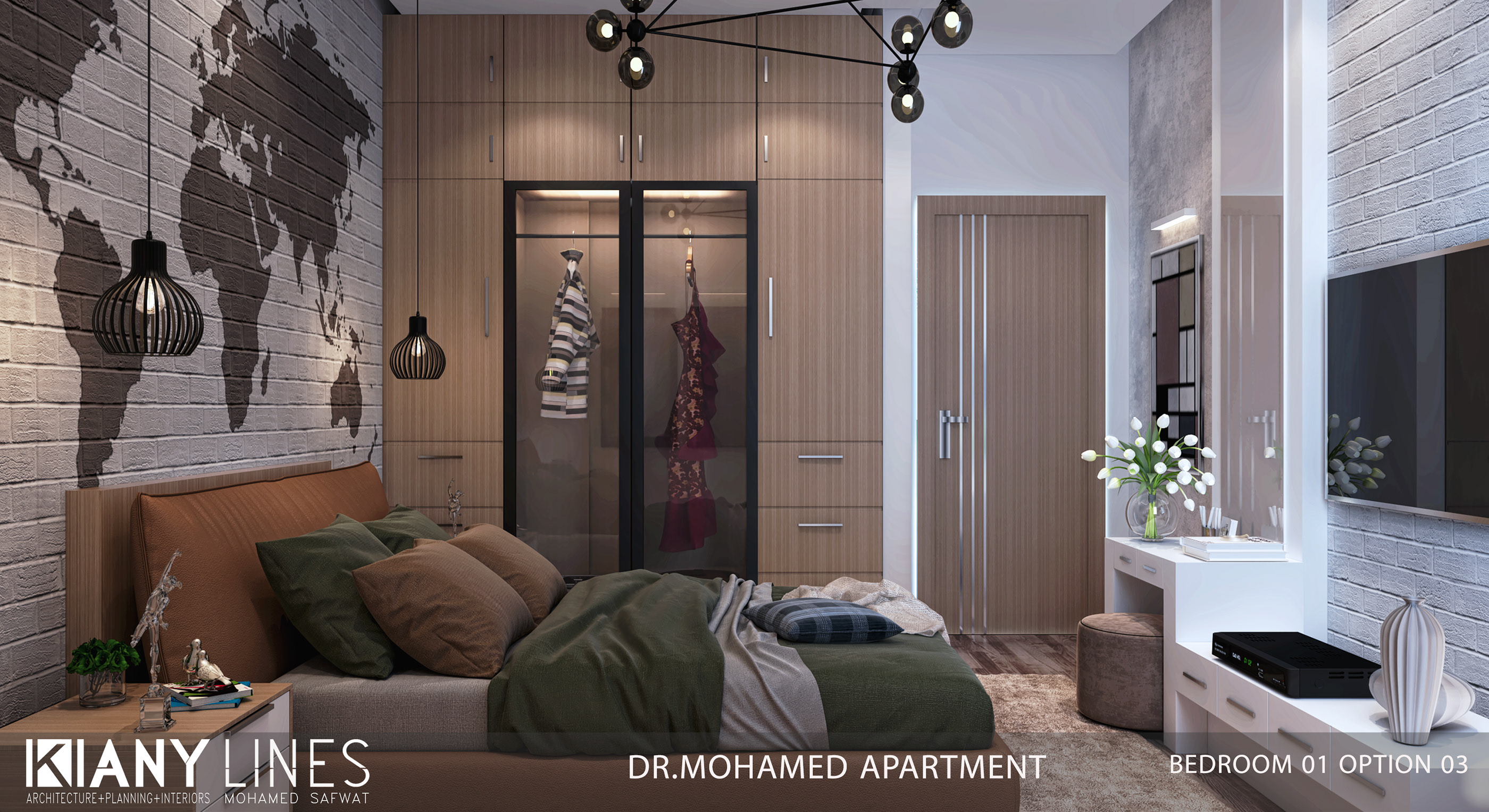 Bedroom Interior Design and Visualization Proposals-10