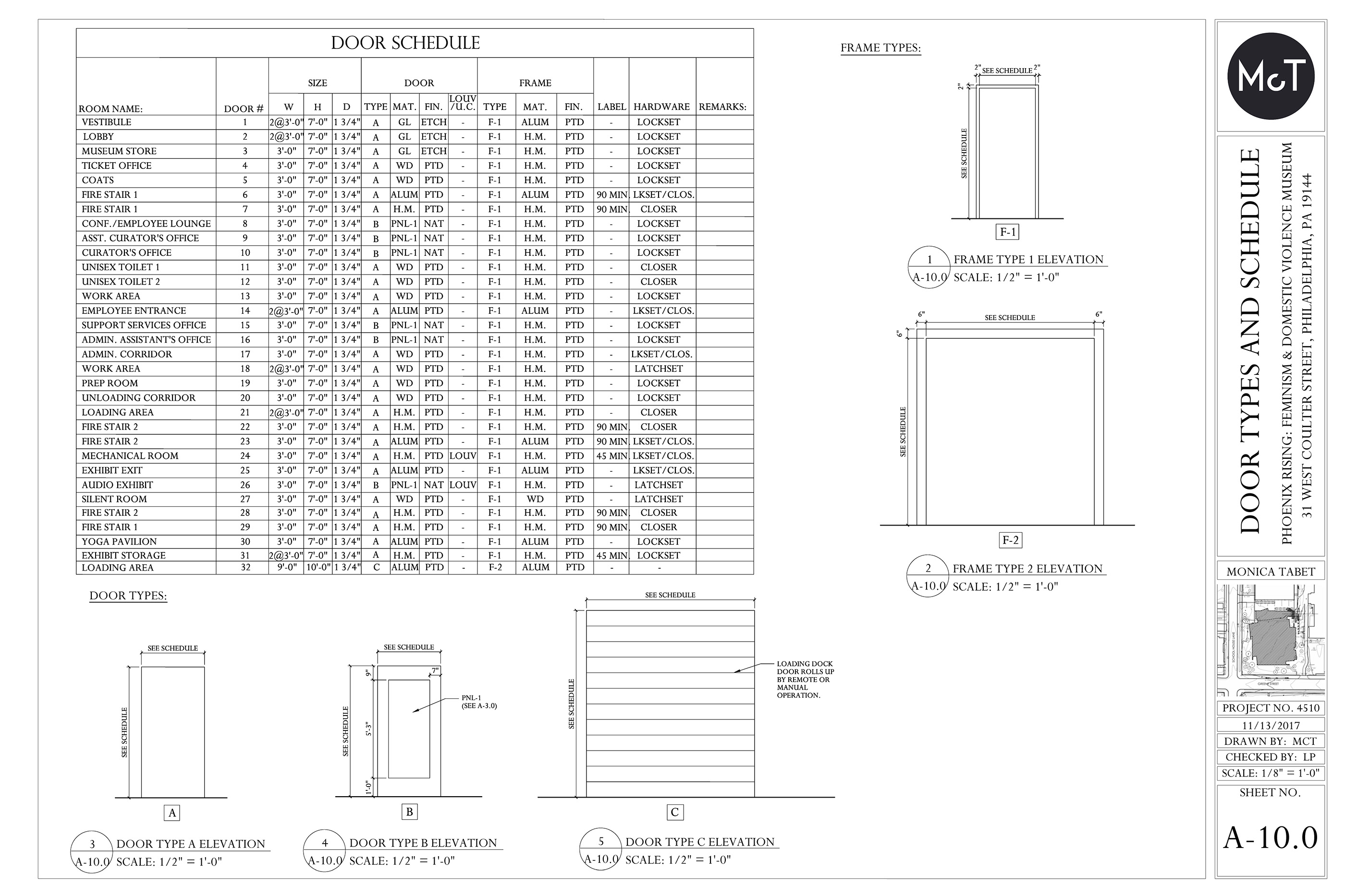 Phoenix Rising Museum - Construction Documents-19