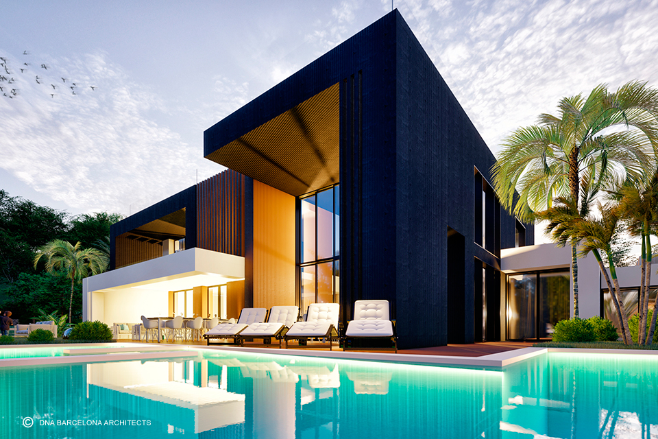 融合景观的豪华别墅设计-4