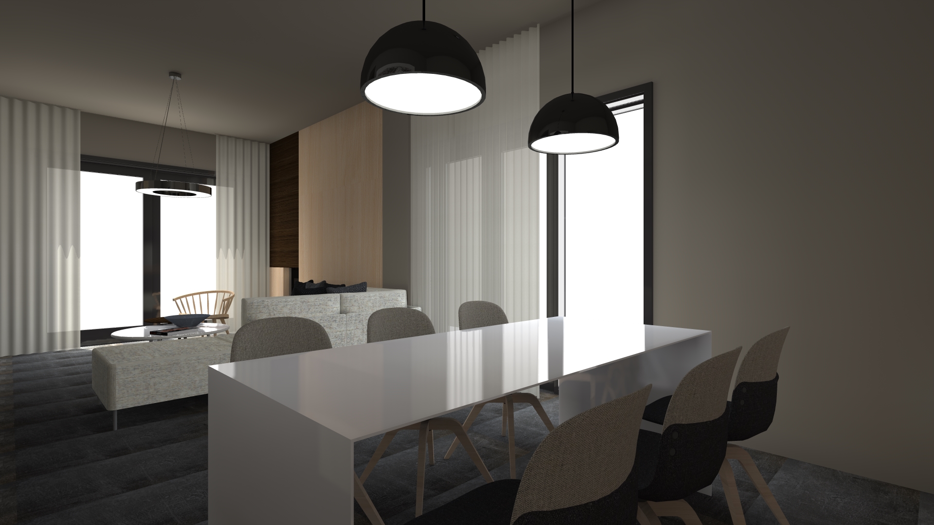 120 平米公寓，打造极简生活空间-6