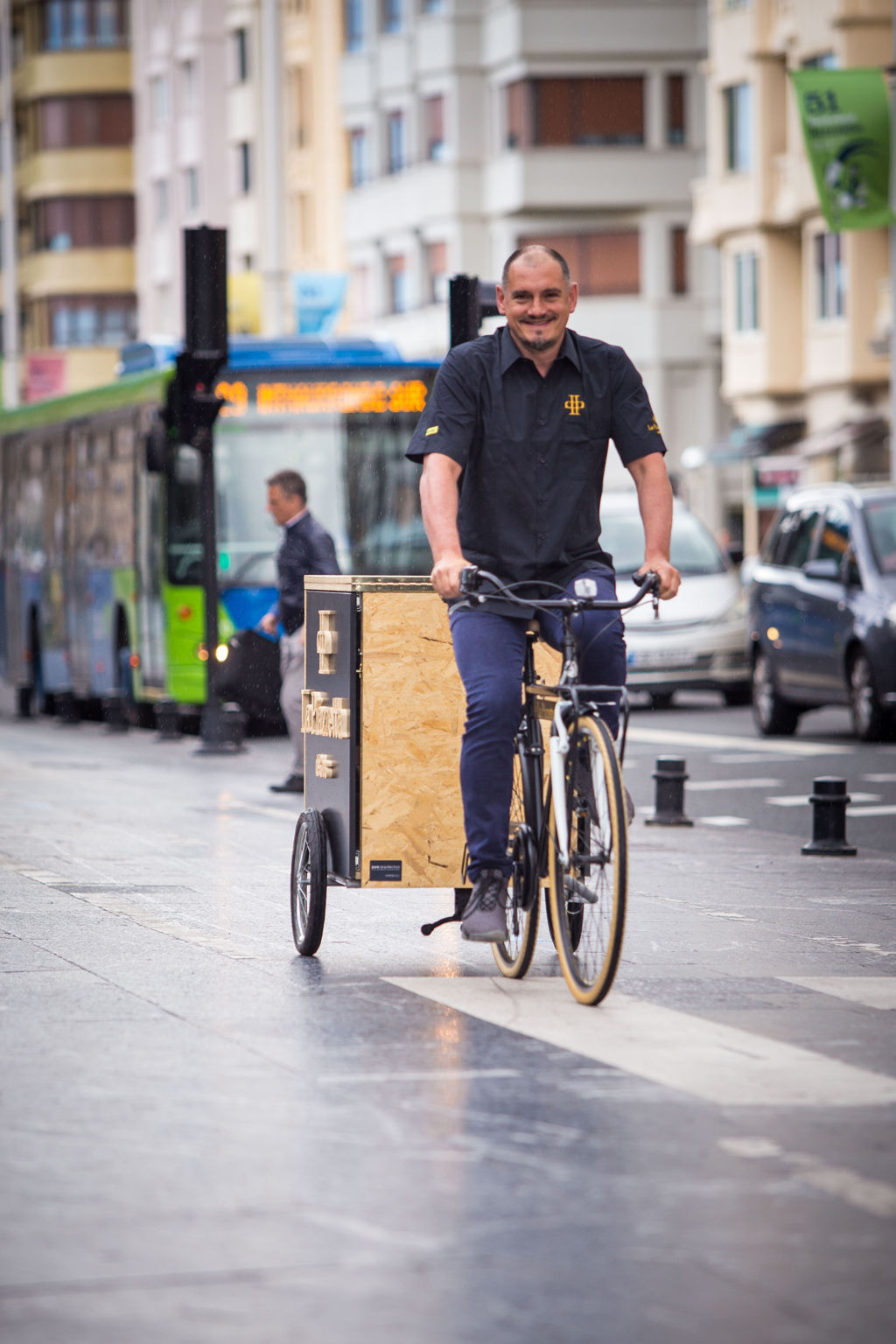 便携式木立方,城市骑行餐厅-7