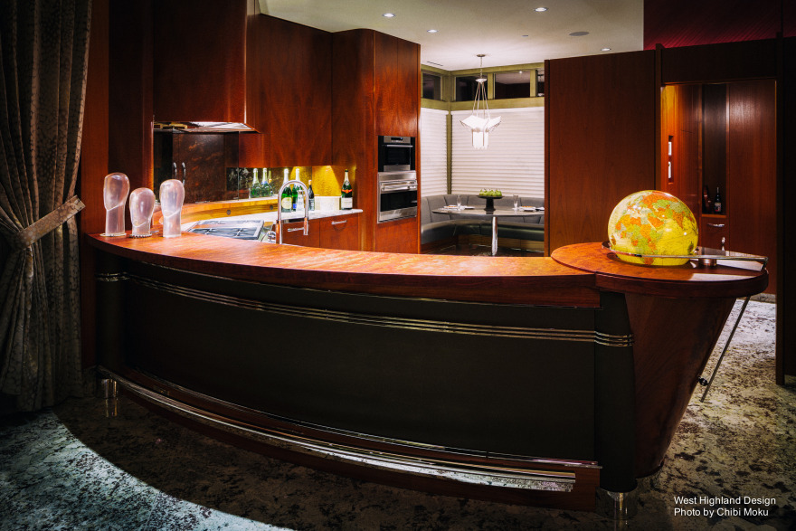 西雅图“Kerry 公园住宅”的 Art Deco 风格室内设计-20