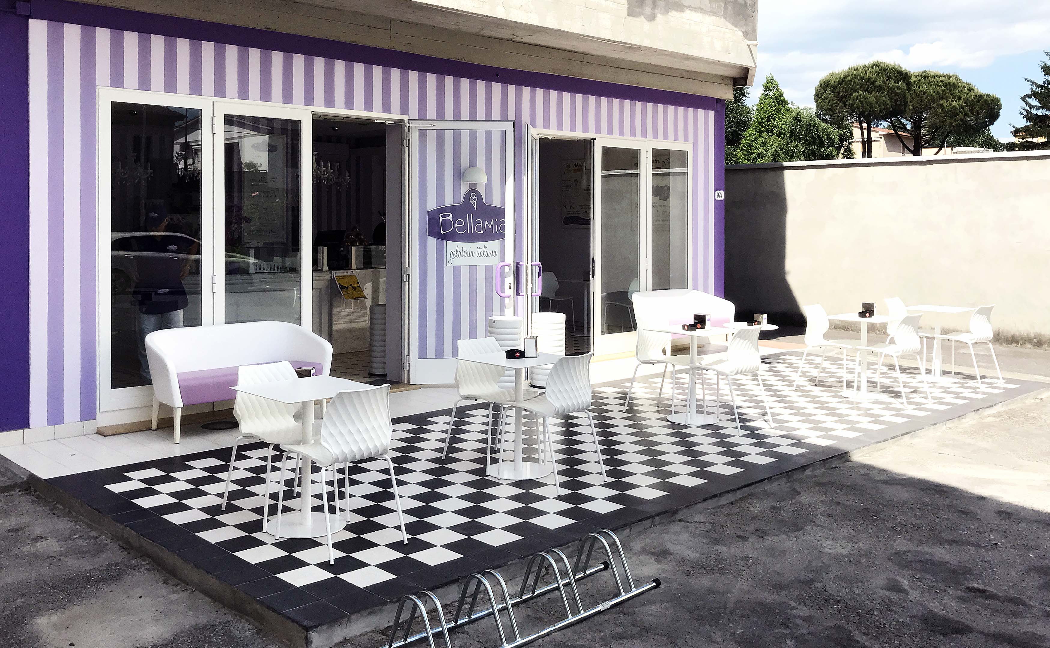 意大利风情 BELLAMIA Lucca 双面店铺设计-2