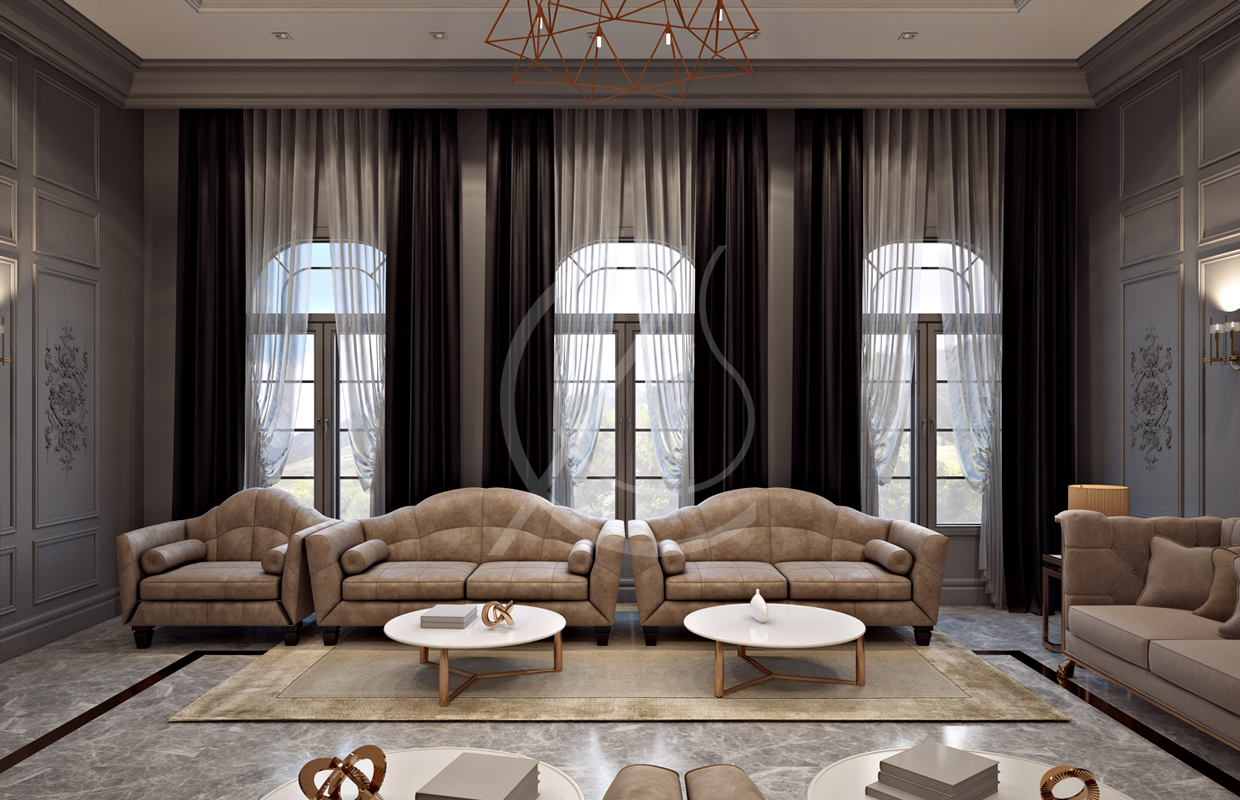 卡塔尔新古典宫殿设计，完美融合古典与现代-19