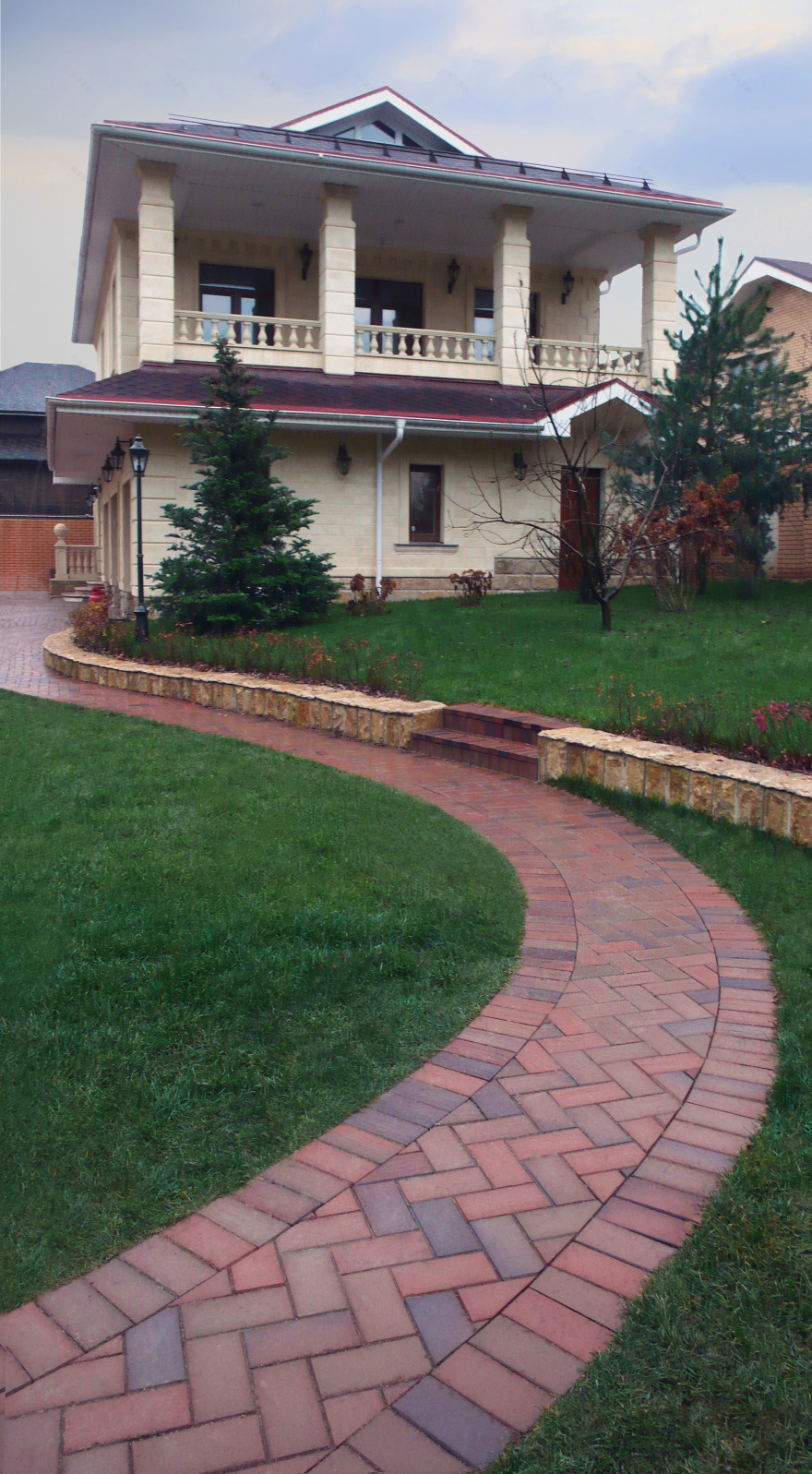 融入环境的客制化乡村别墅设计-5